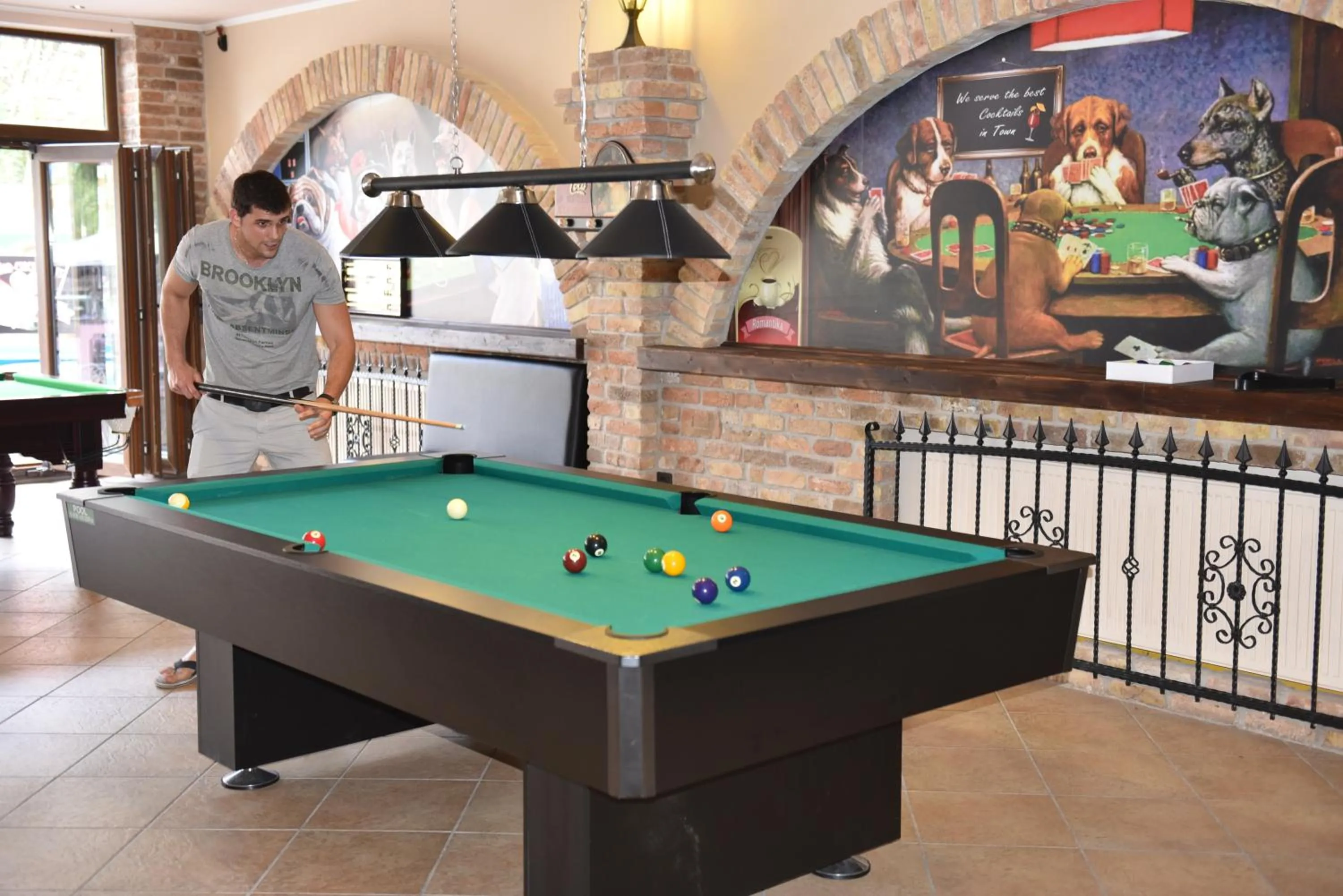 Billiard in Guest House Romantika Panzio