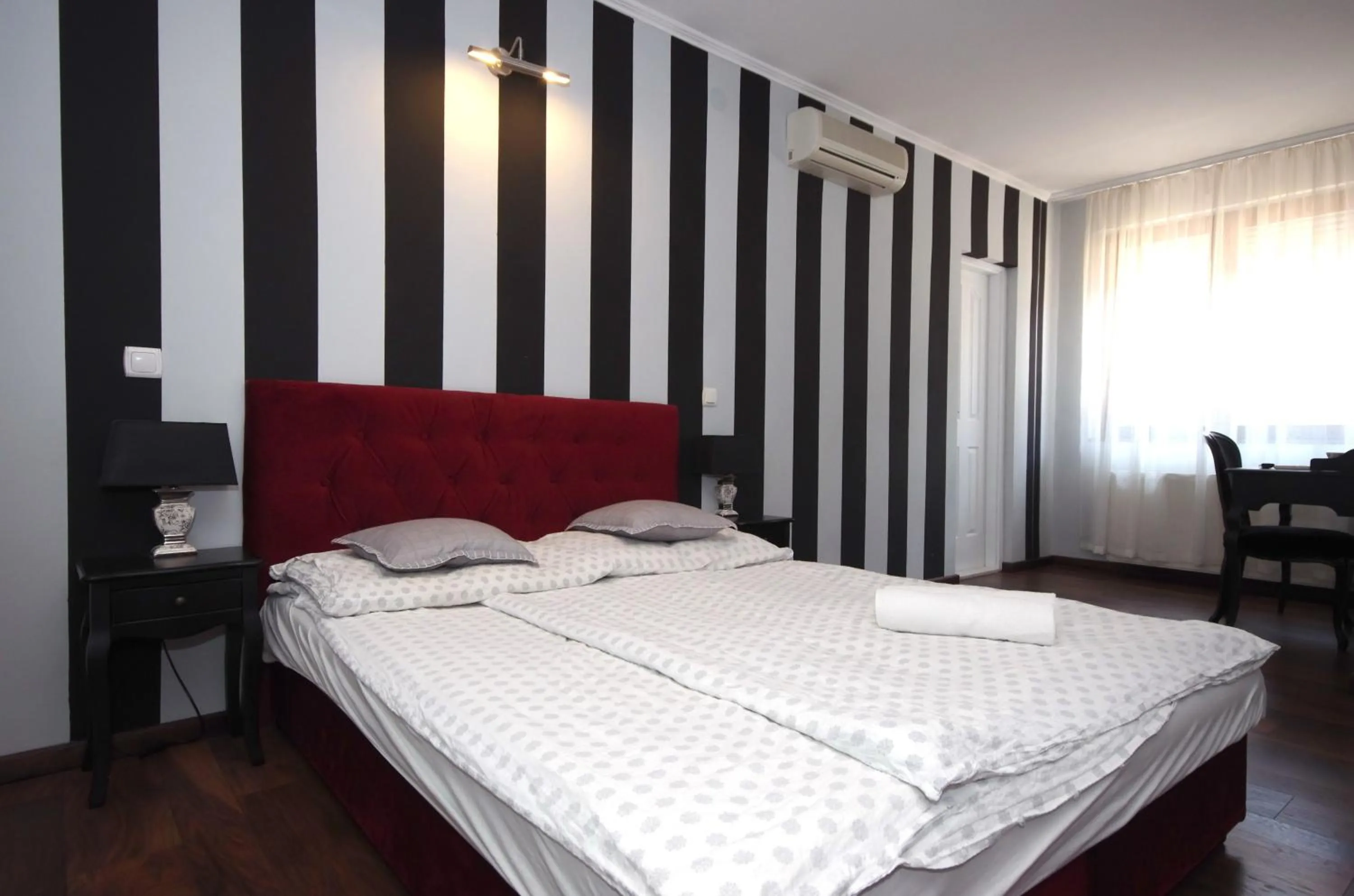 Bed in Guest House Romantika Panzio