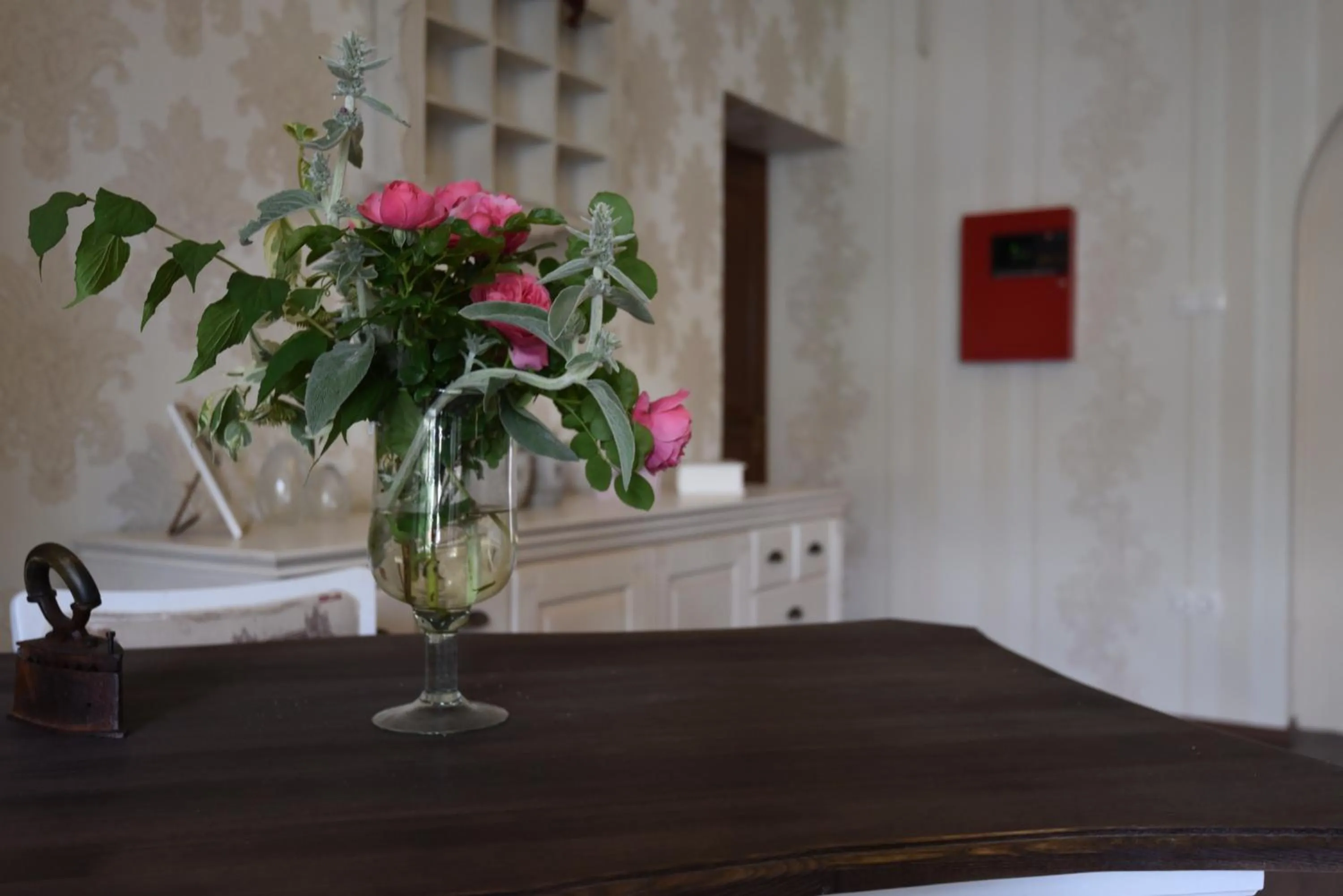 Decorative detail in Guest House Romantika Panzio