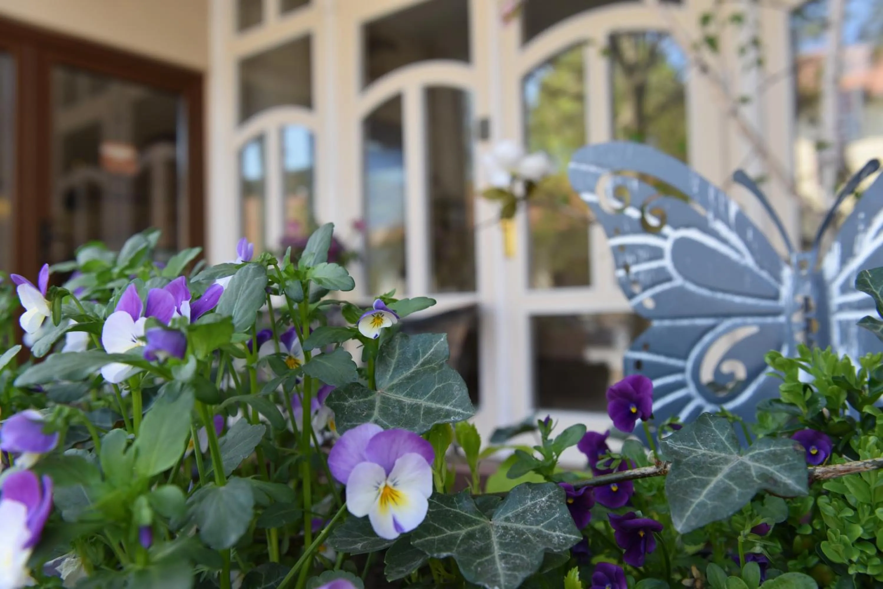 Decorative detail in Guest House Romantika Panzio