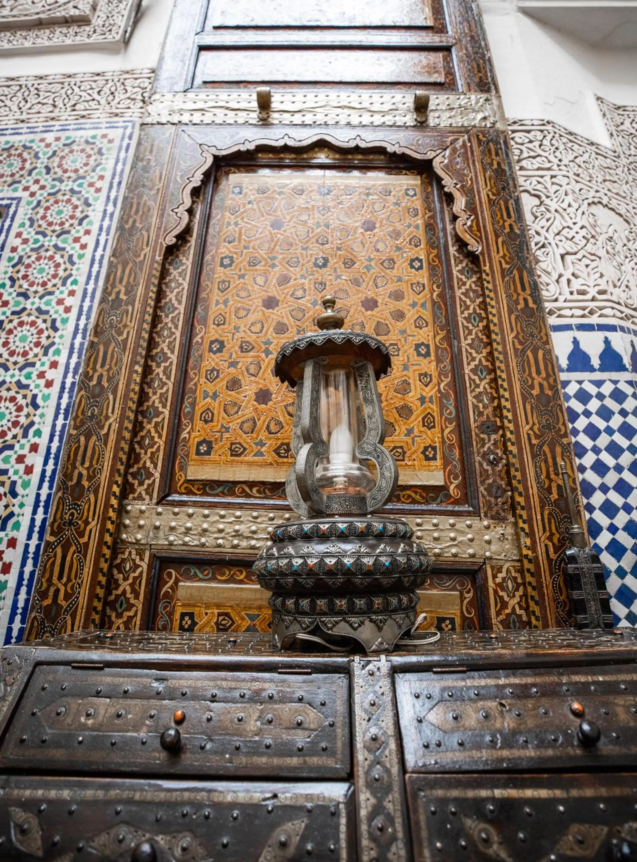 Decorative detail in Riad Dar Tahri & SPA