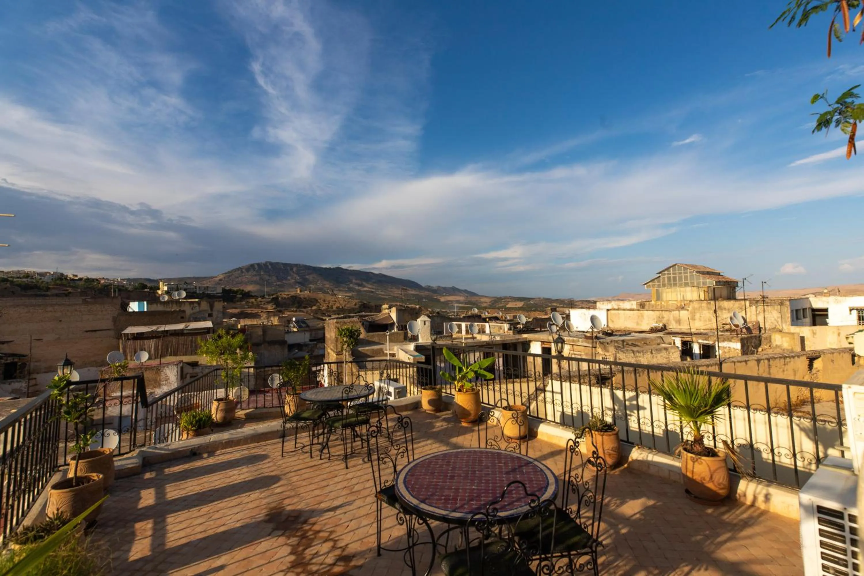 Balcony/Terrace in Riad Dar Tahri & SPA