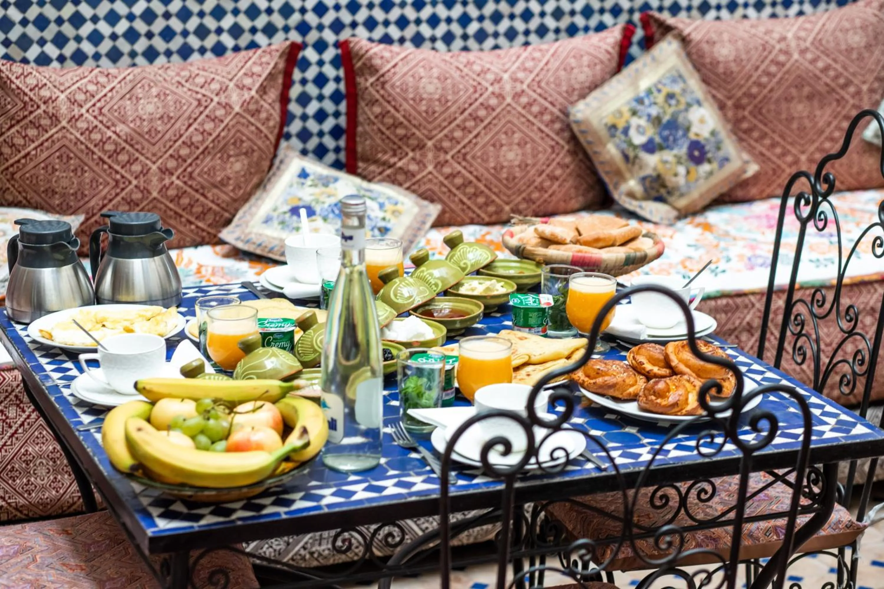 Food and drinks in Riad Dar Tahri & SPA