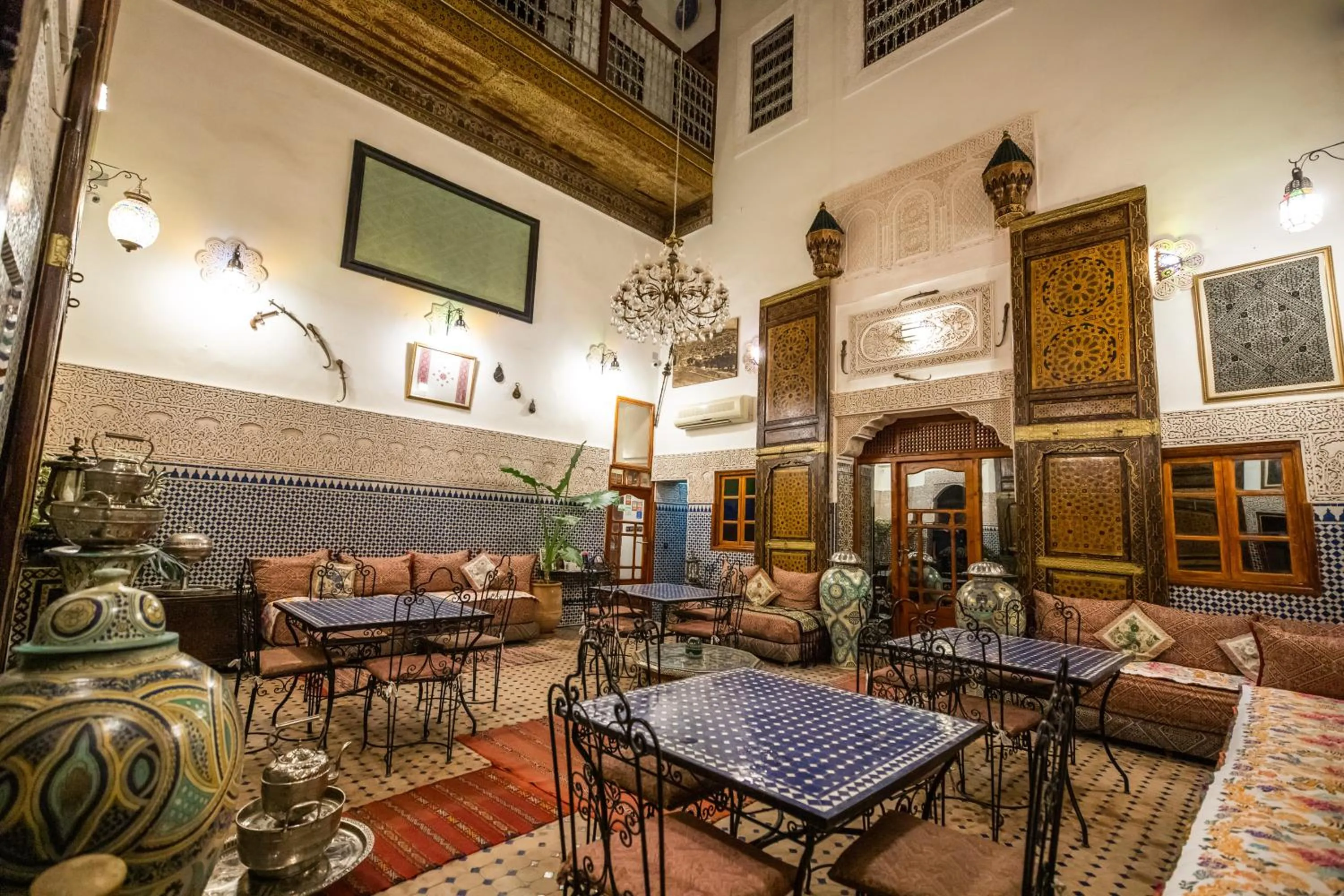 Decorative detail in Riad Dar Tahri & SPA