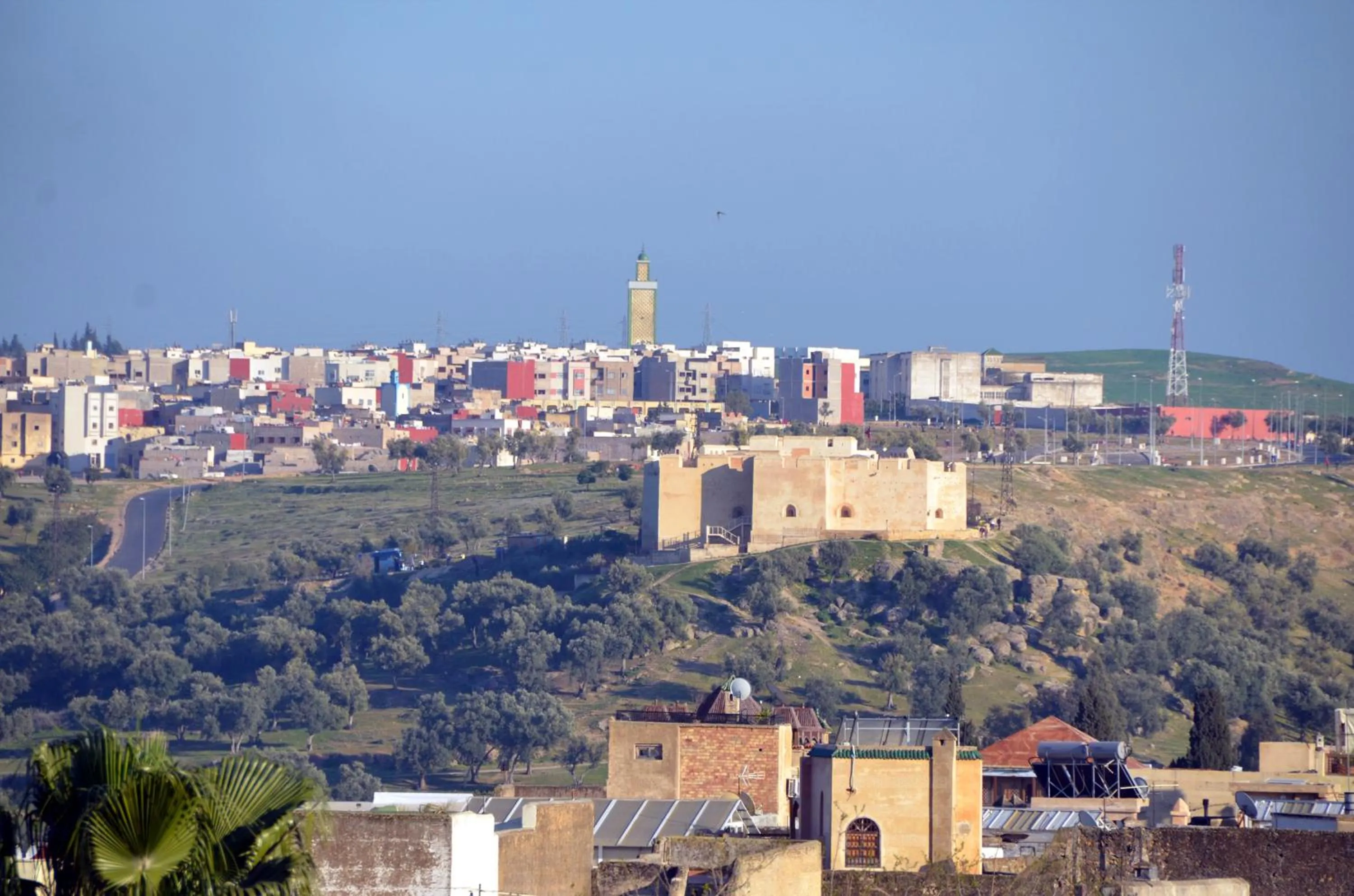 Balcony/Terrace in Riad Dar Tahri & SPA
