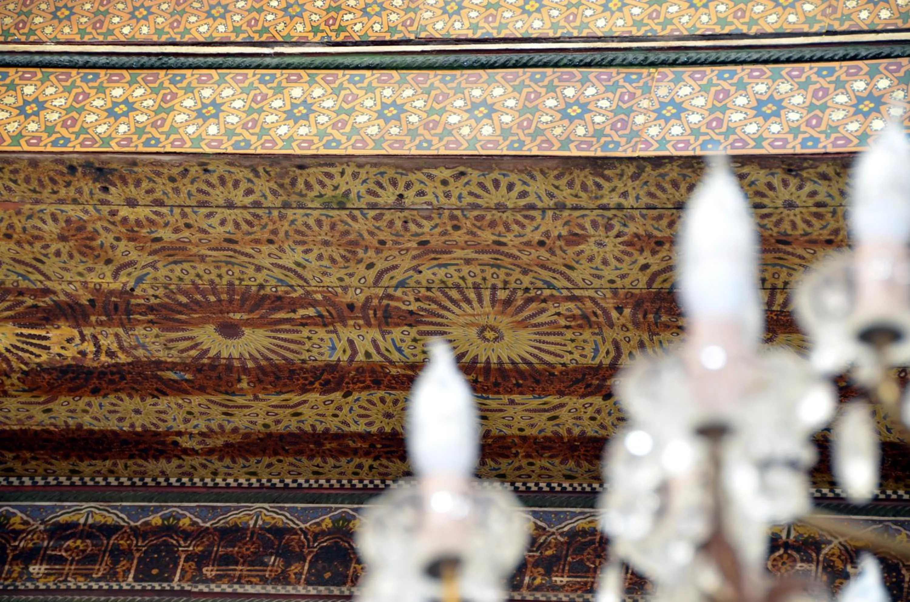 Decorative detail in Riad Dar Tahri & SPA