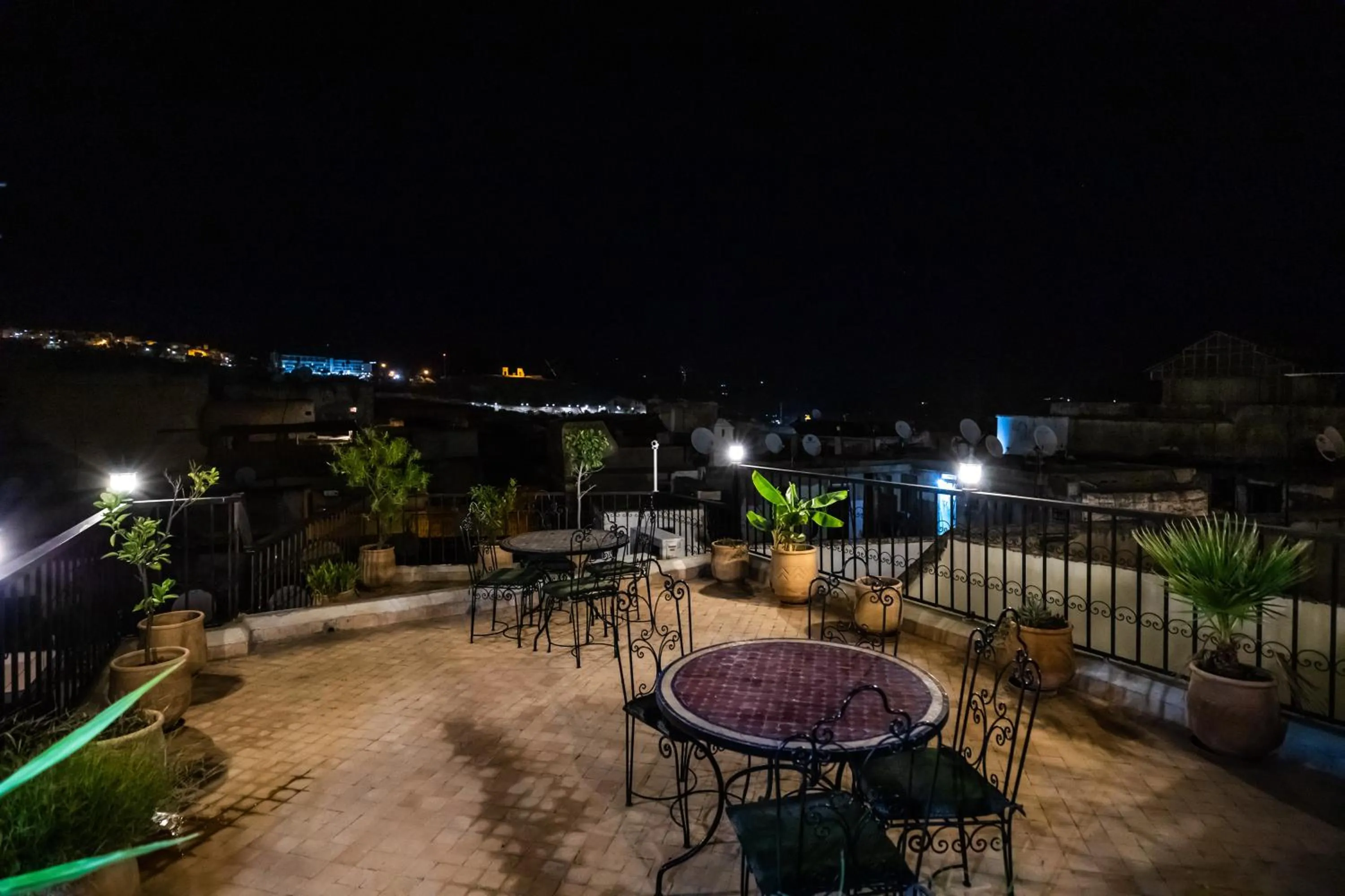 Balcony/Terrace in Riad Dar Tahri & SPA