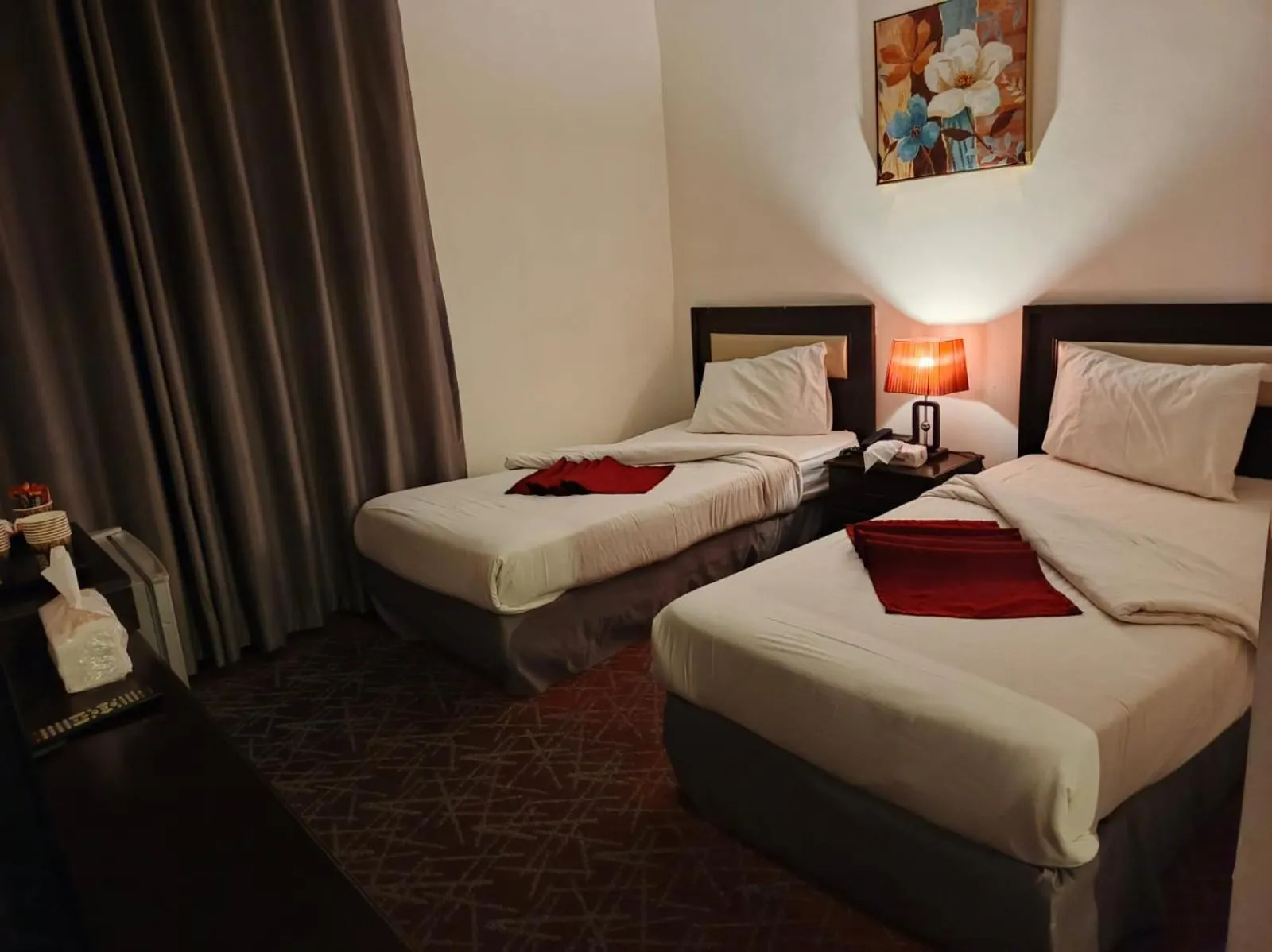 Bed in The Signature Hotel Amman