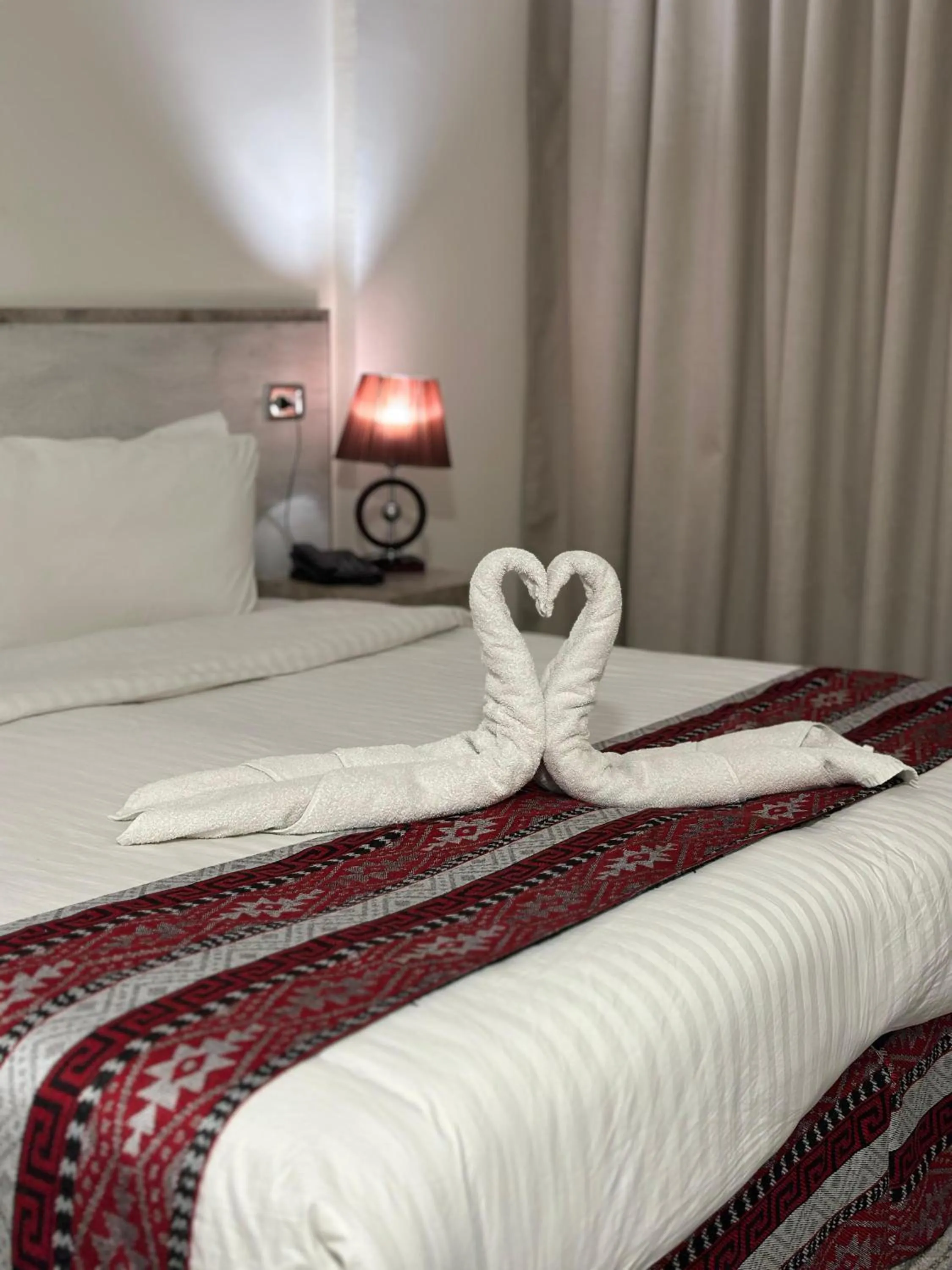 Bed in The Signature Hotel Amman