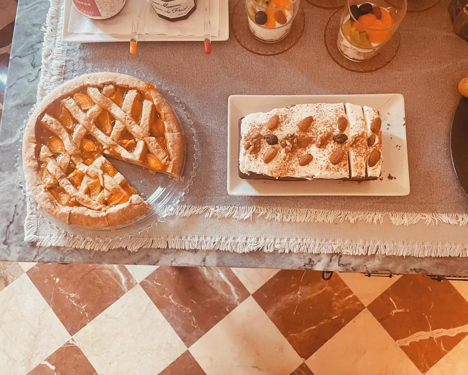 Continental breakfast in Casa Mona Turismo de Interior