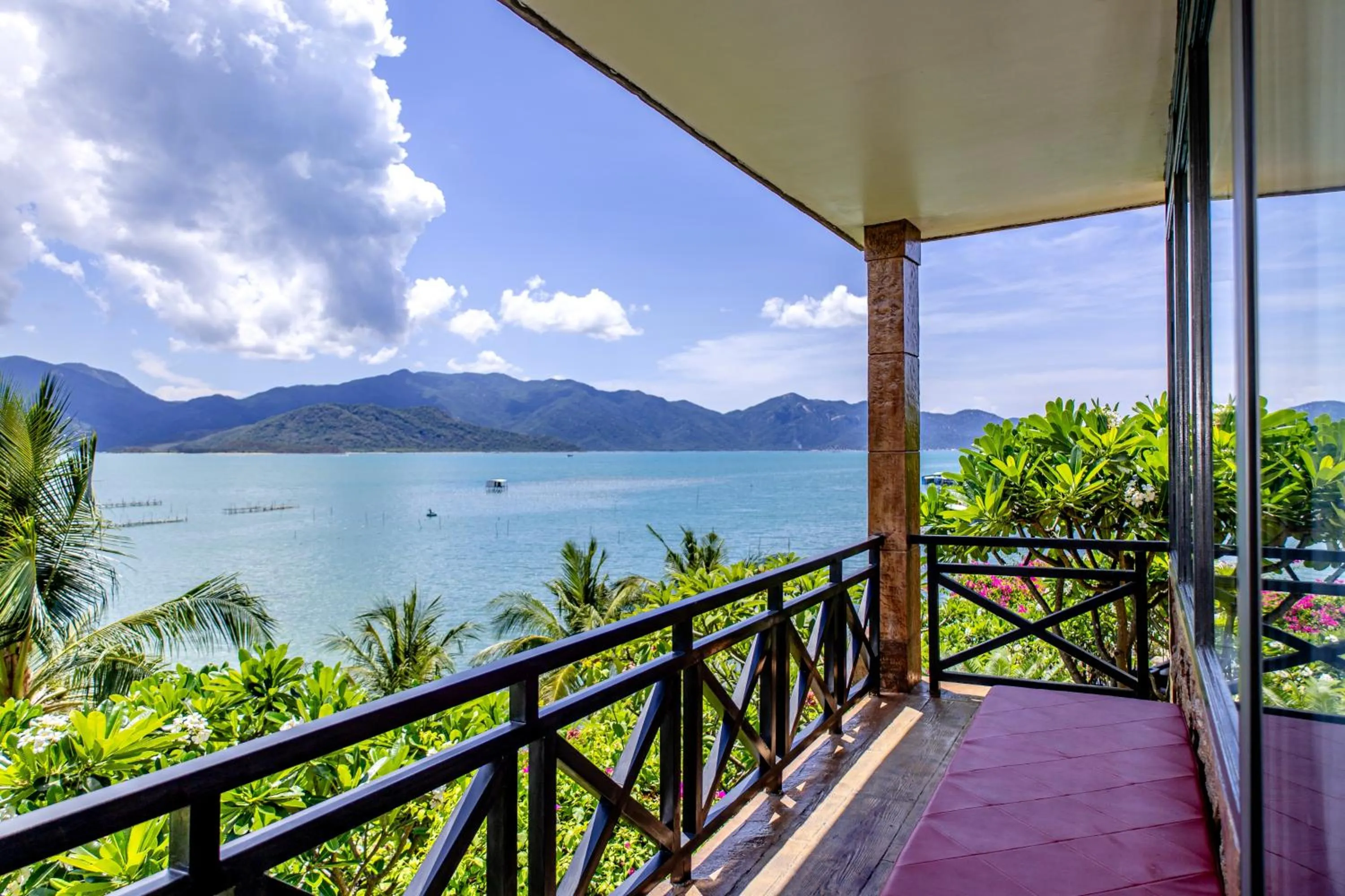 Balcony/Terrace in Green Oasis Nha Trang Resort
