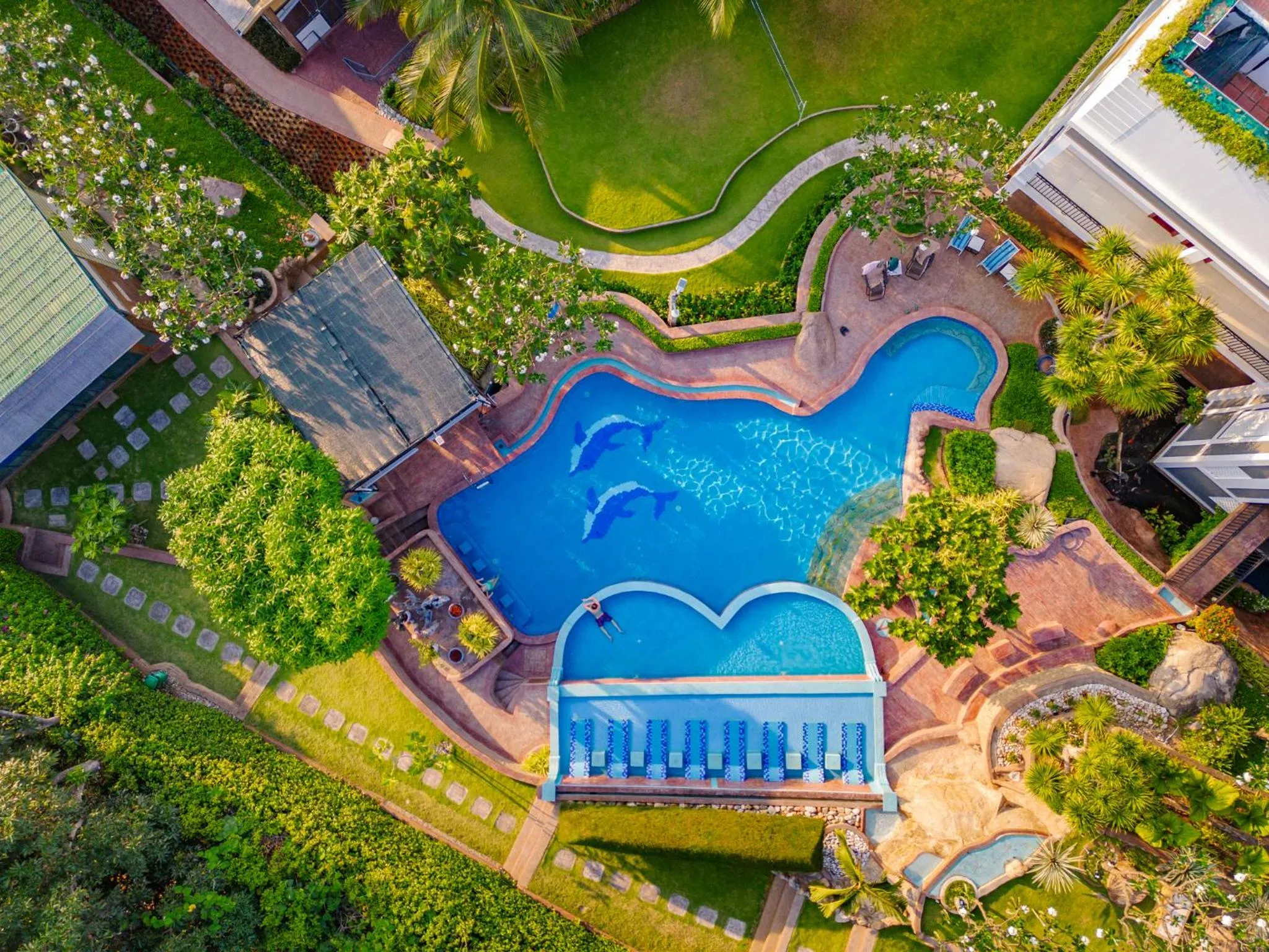Bird's eye view in Green Oasis Nha Trang Resort