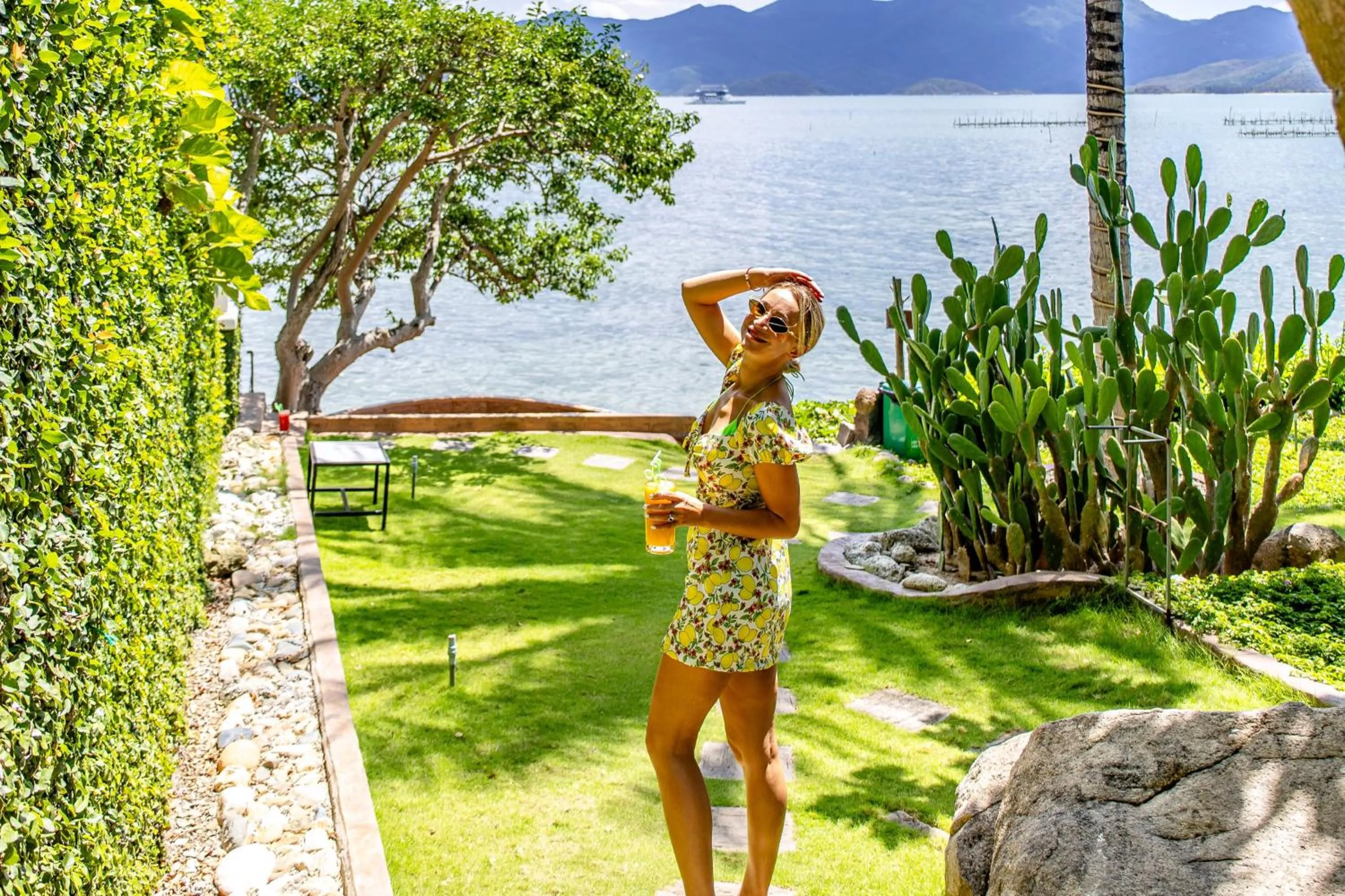 Natural landscape in Green Oasis Nha Trang Resort