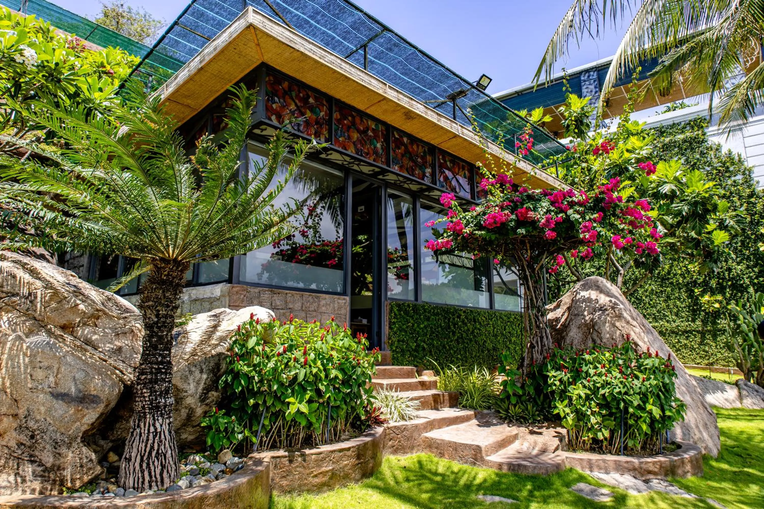 Garden view in Green Oasis Nha Trang Resort