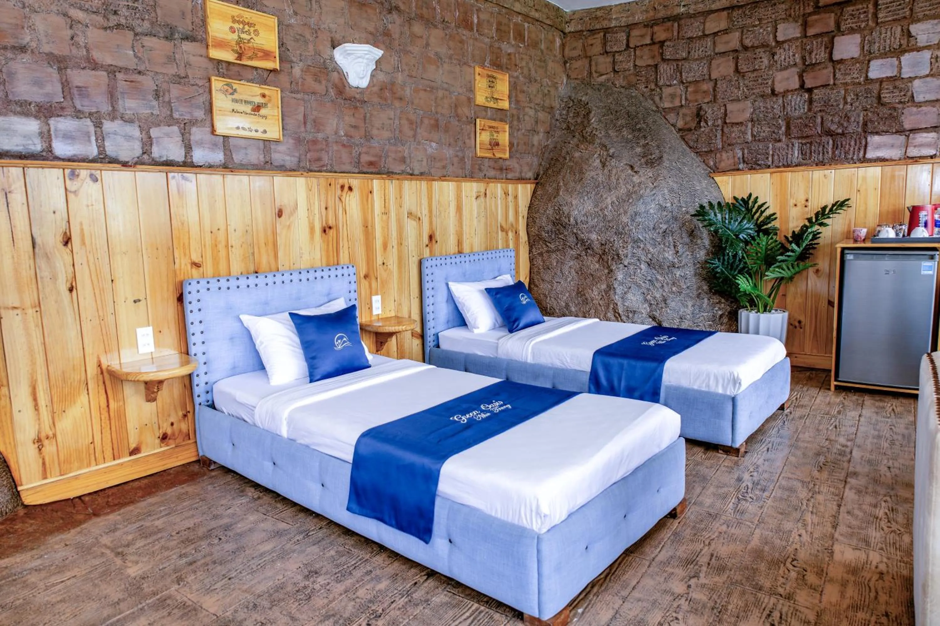 Bed in Green Oasis Nha Trang Resort