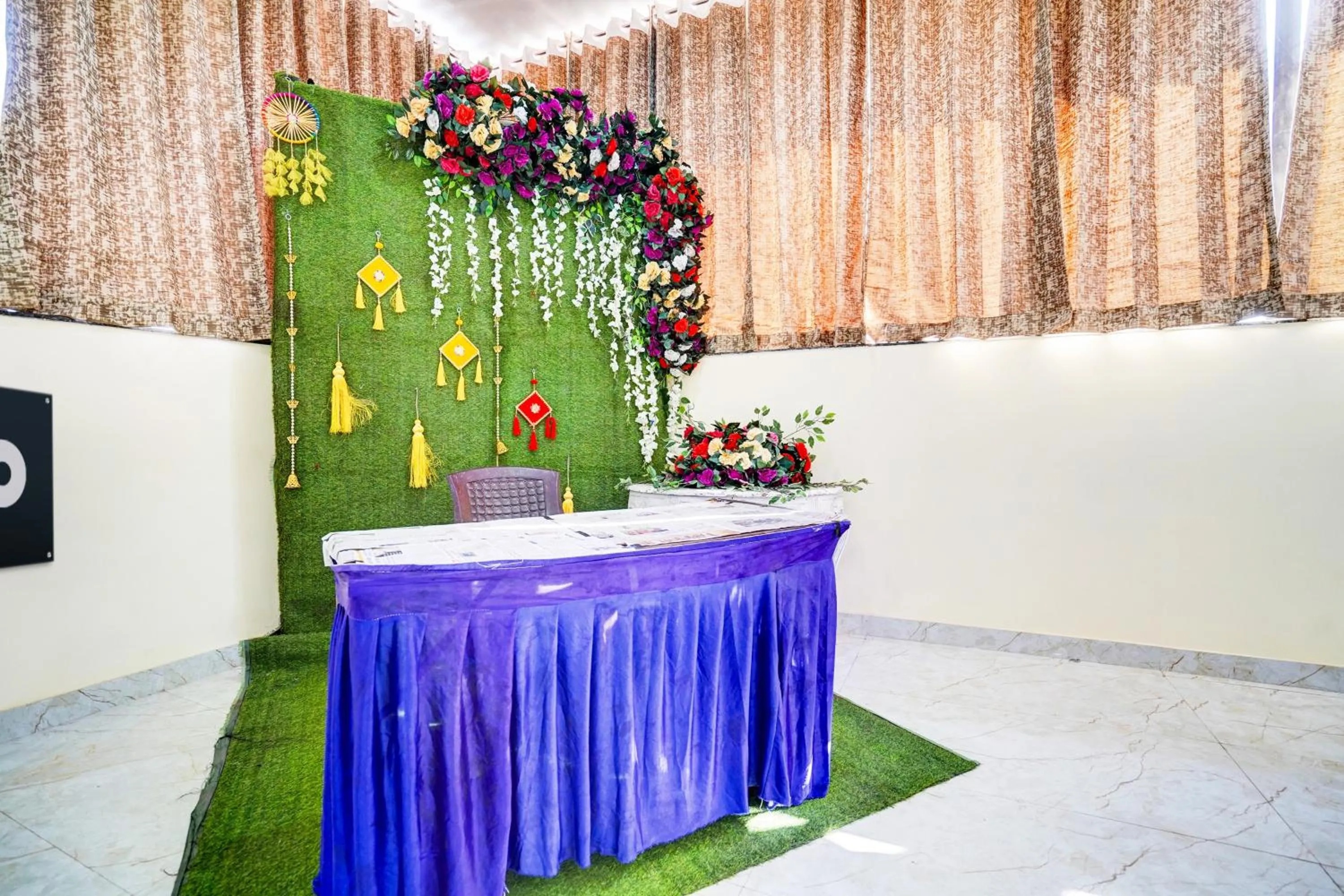 Lobby or reception in Hotel O Godavari Lawn