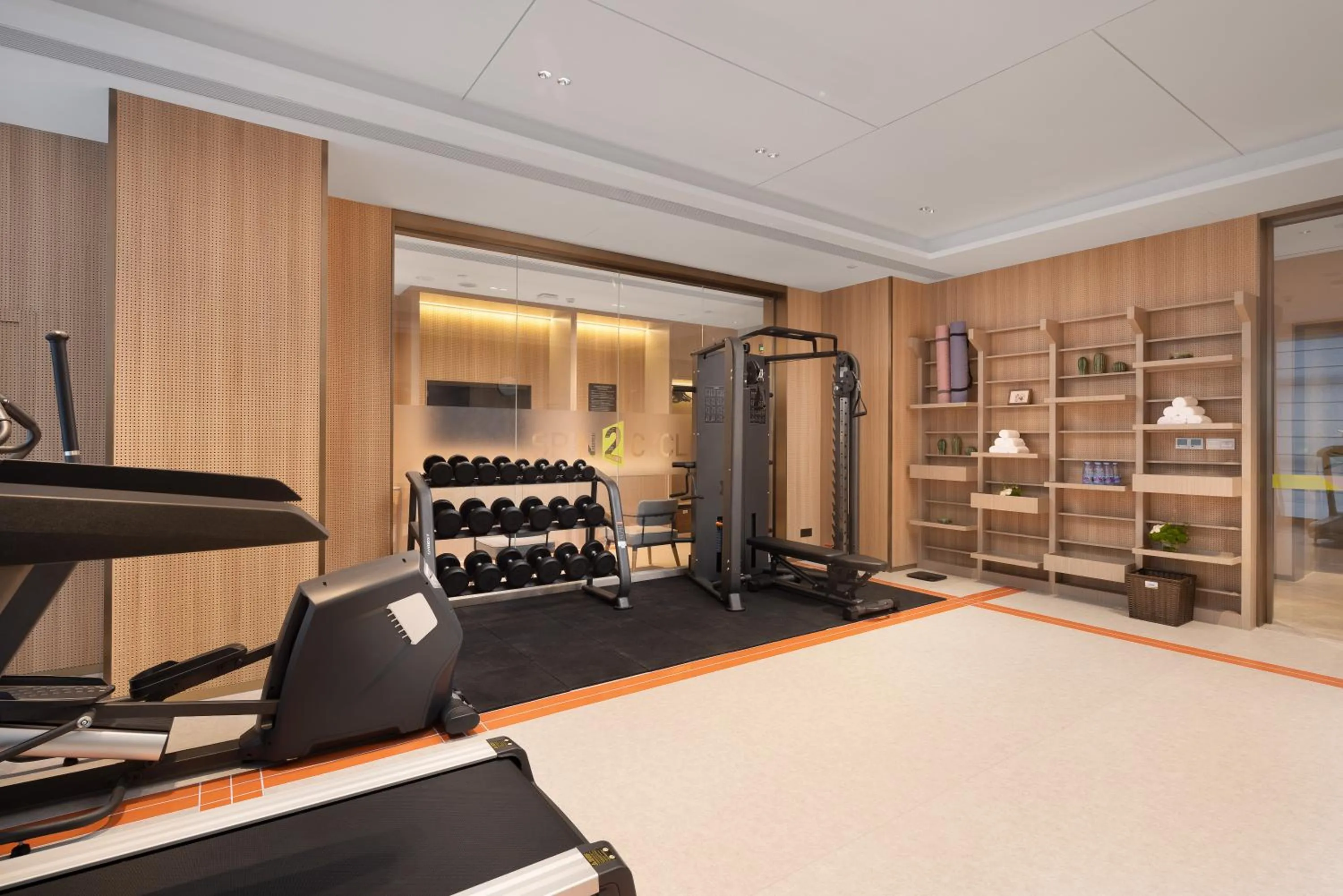 Fitness centre/facilities in Home2 Suite by Hilton Chongqing Wanzhou