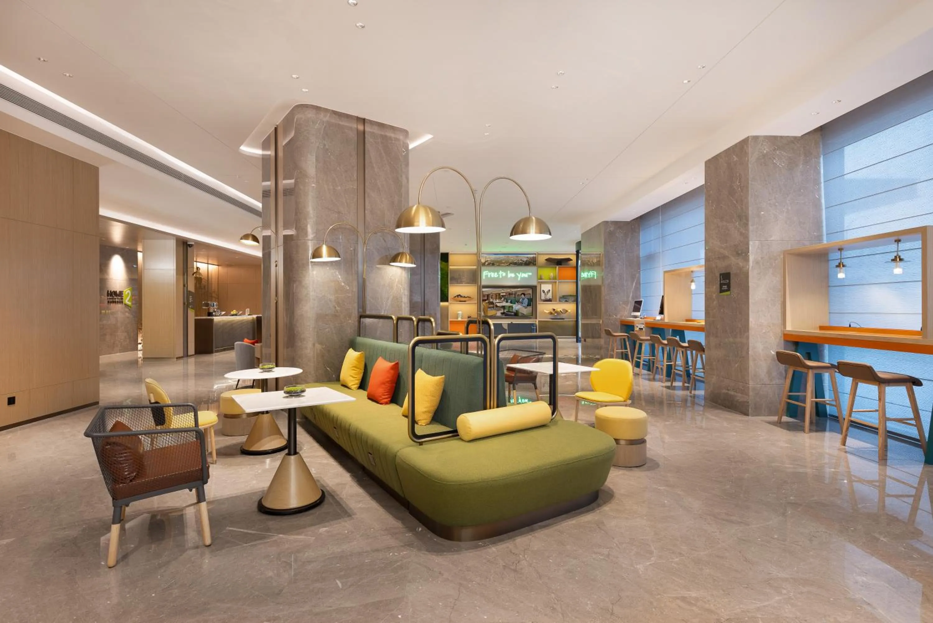 Lobby or reception in Home2 Suite by Hilton Chongqing Wanzhou