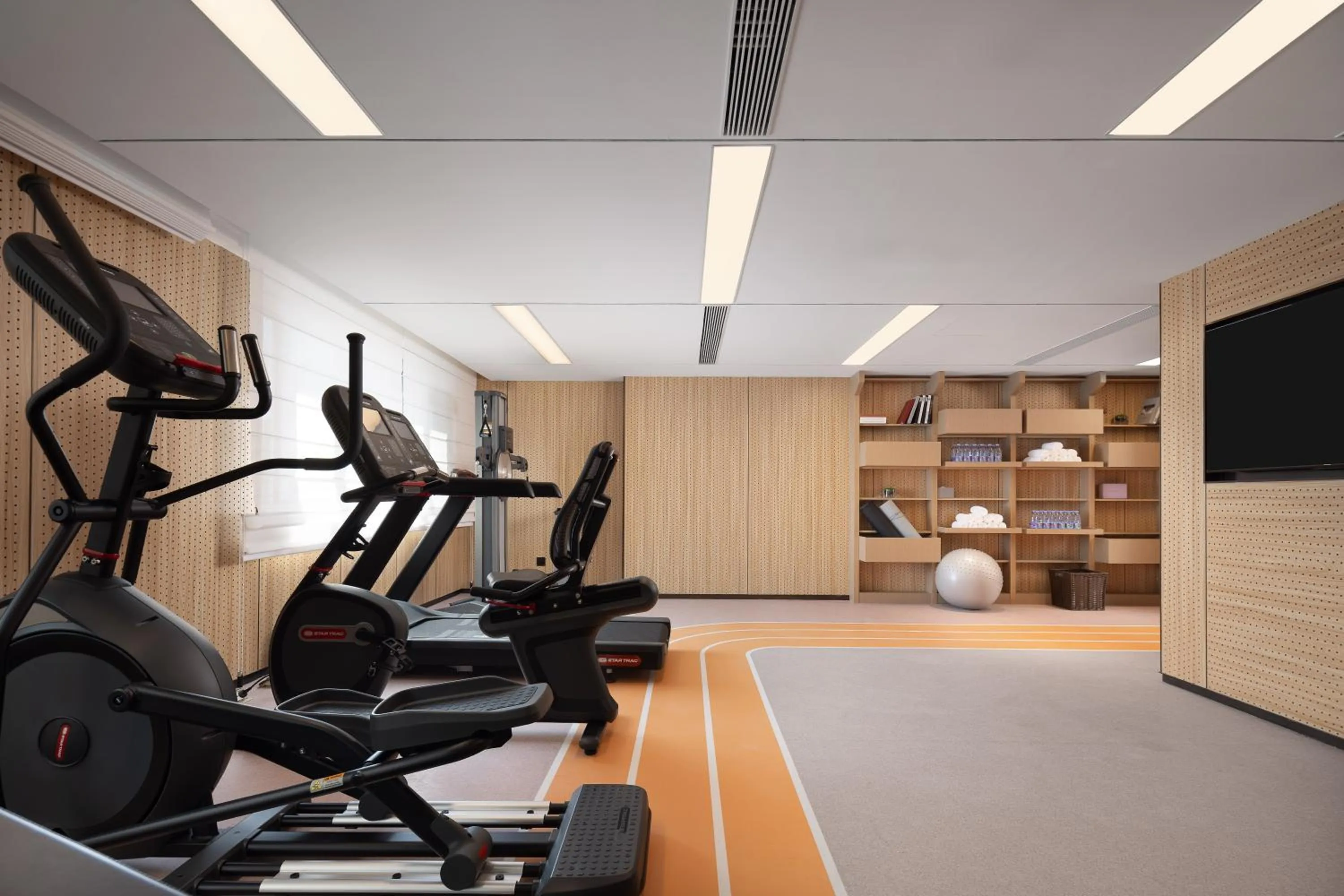 Fitness centre/facilities in Home2 Suite by Hilton Harbin Central Street