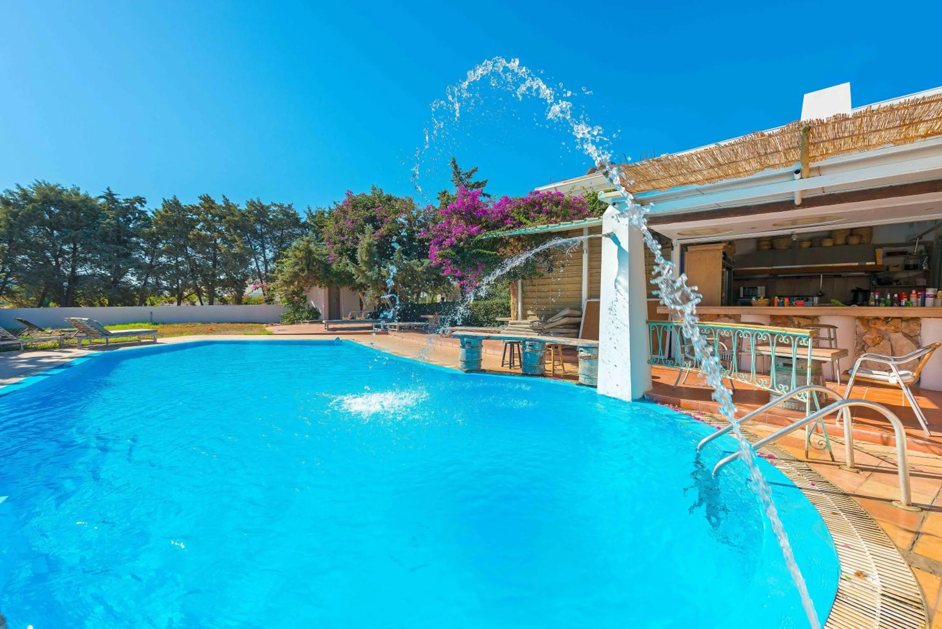 Swimming pool in Melody Studios Faliraki