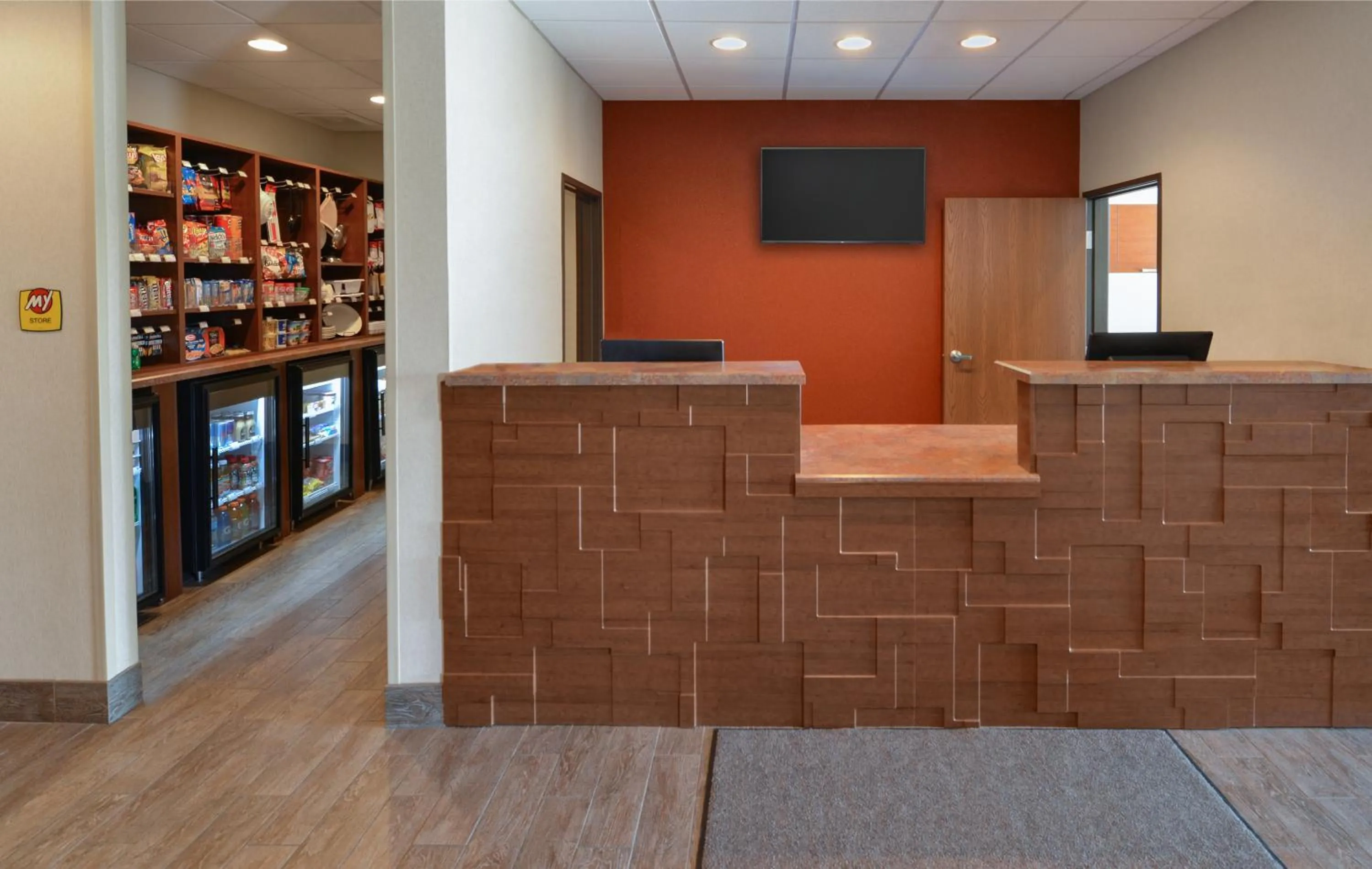 Lobby or reception in My Place Hotel-Fargo, ND