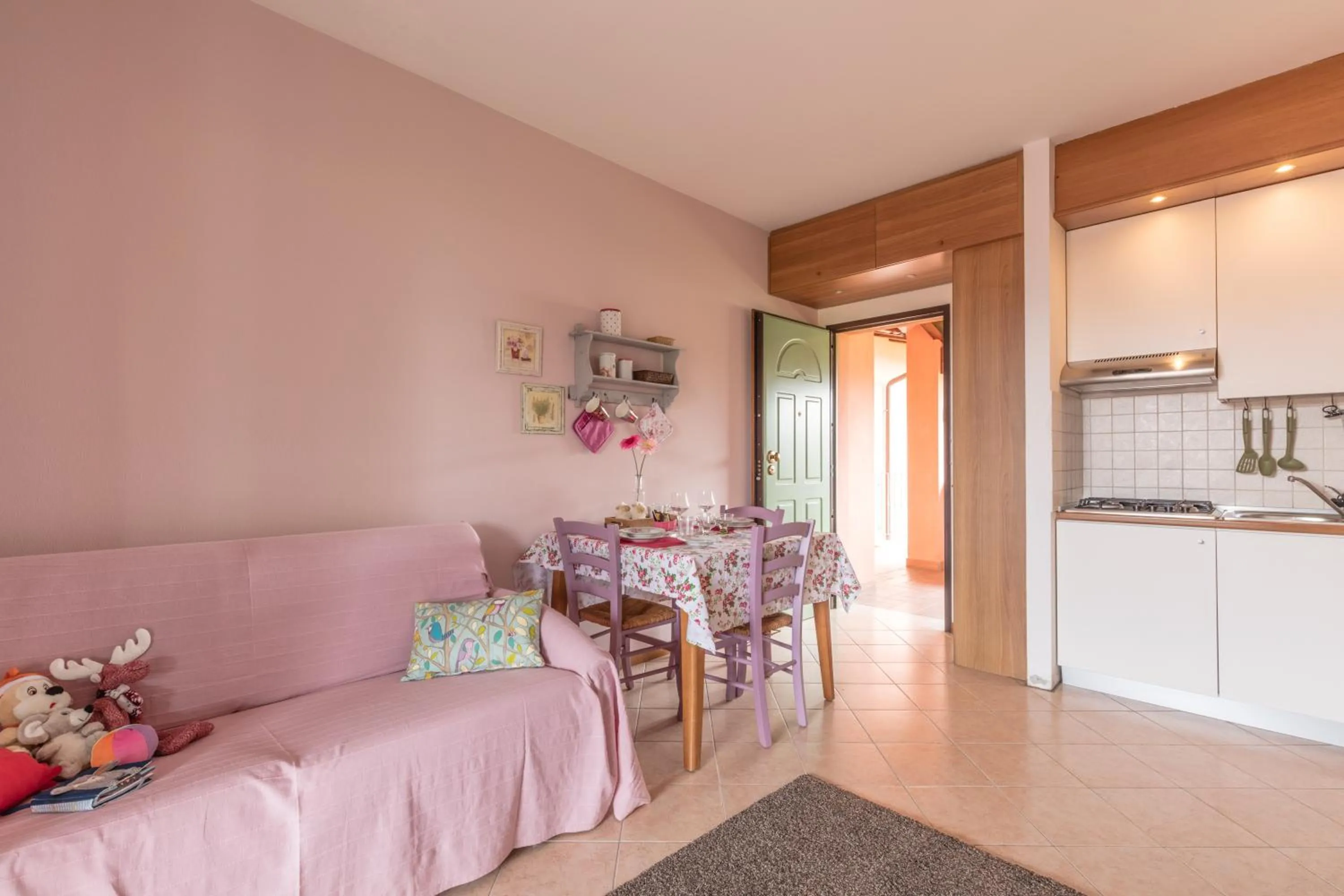 Kitchen or kitchenette in BellaSirmione Holiday Apartments