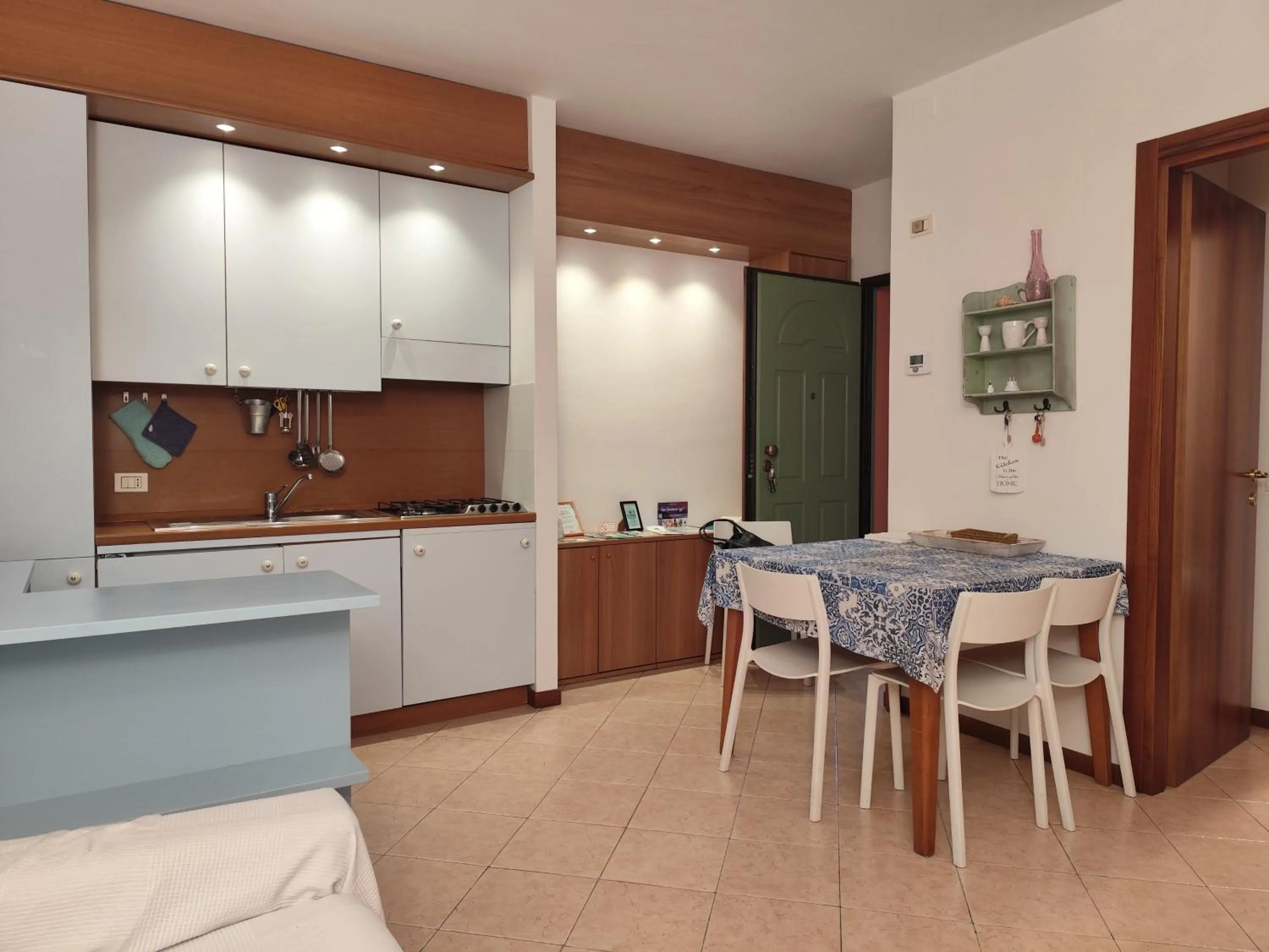 Kitchen or kitchenette in BellaSirmione Holiday Apartments