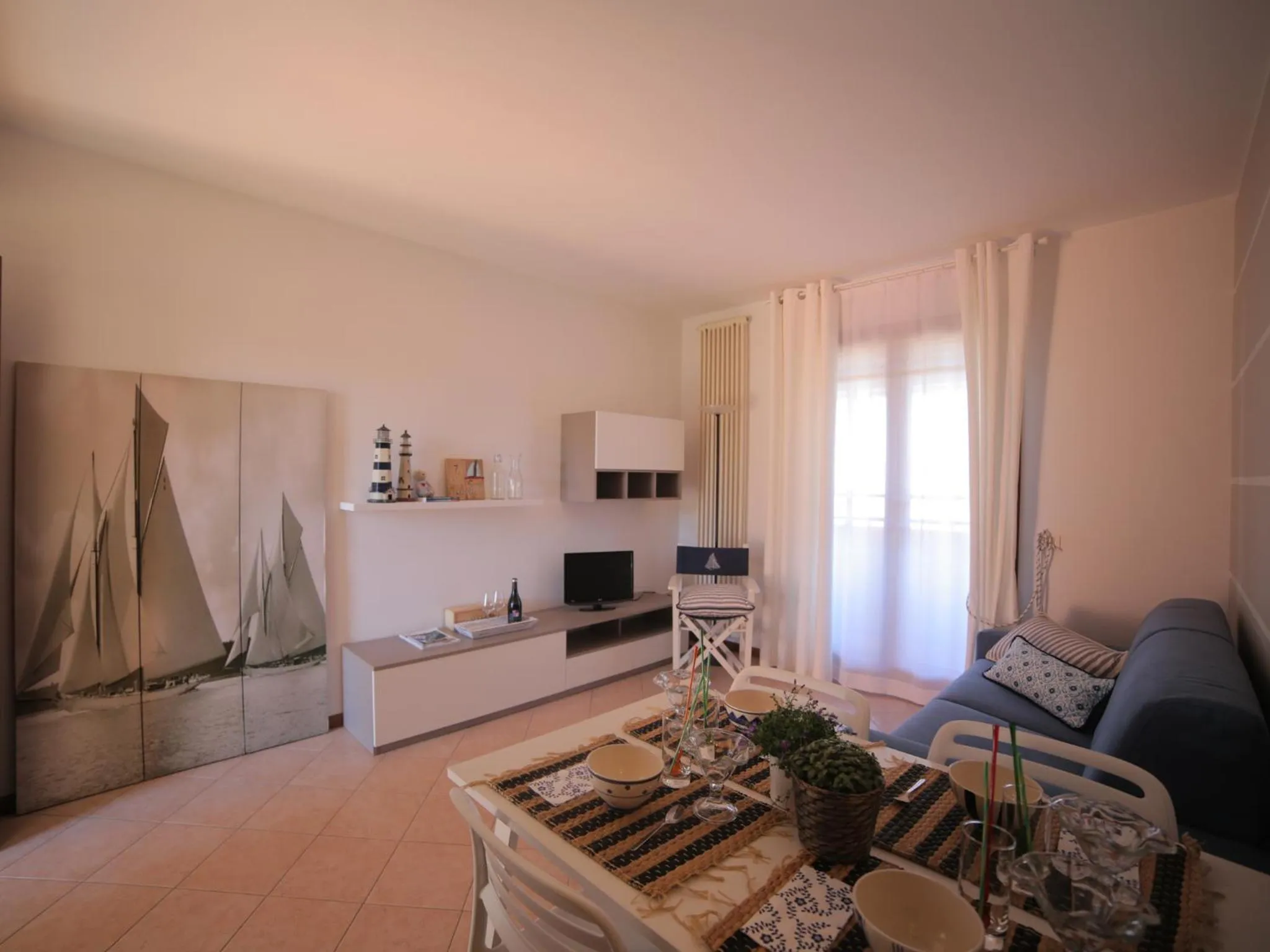 Living room in BellaSirmione Holiday Apartments