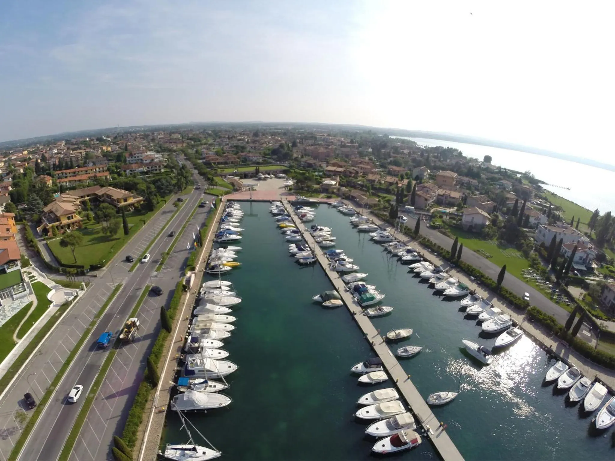 Bird's eye view in BellaSirmione Holiday Apartments