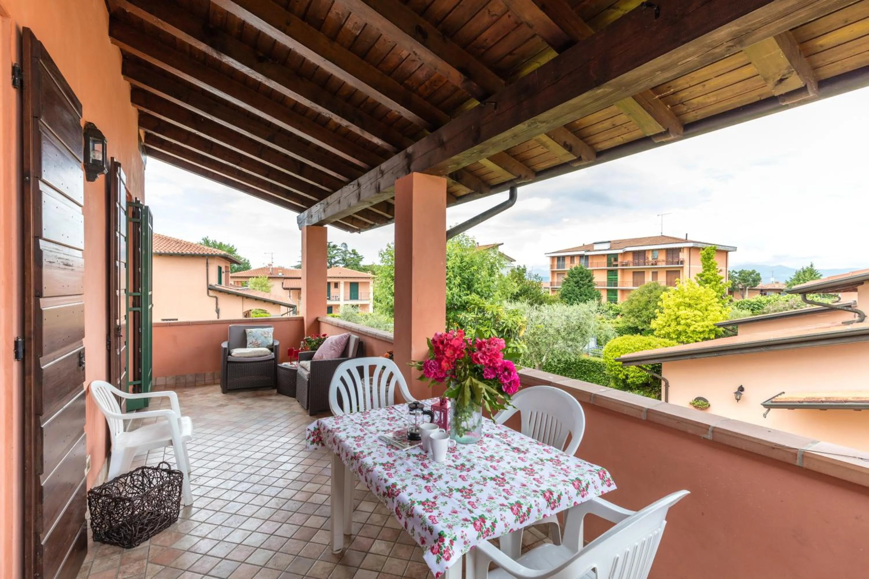 Balcony/Terrace in BellaSirmione Holiday Apartments