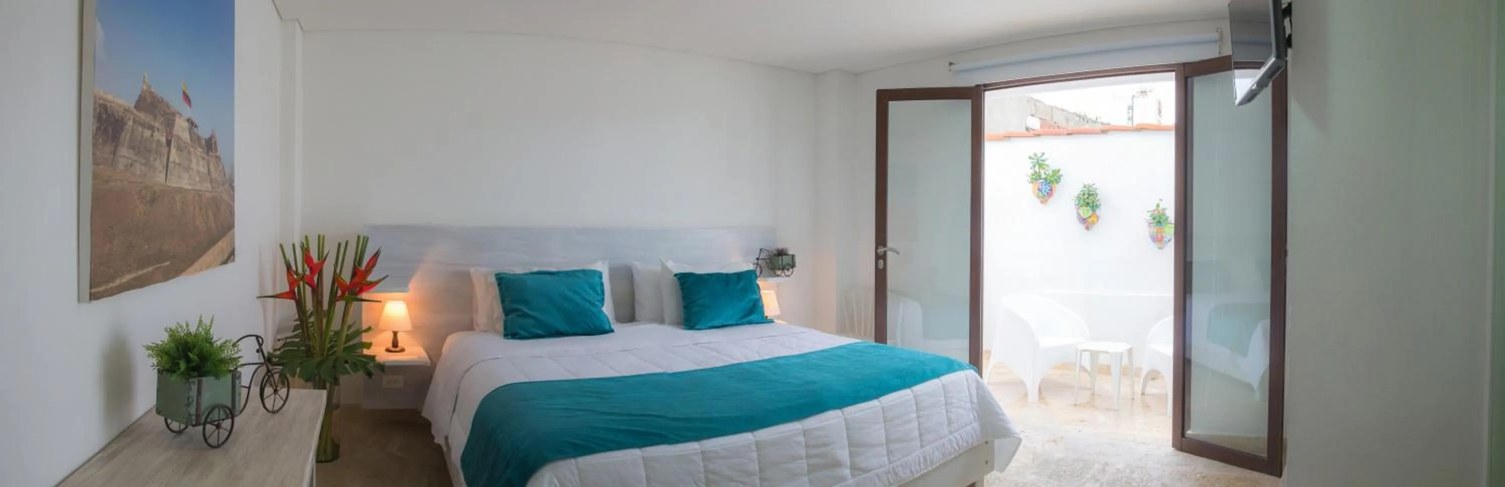 Photo of the whole room, Bed in Hotel Boutique La Artilleria