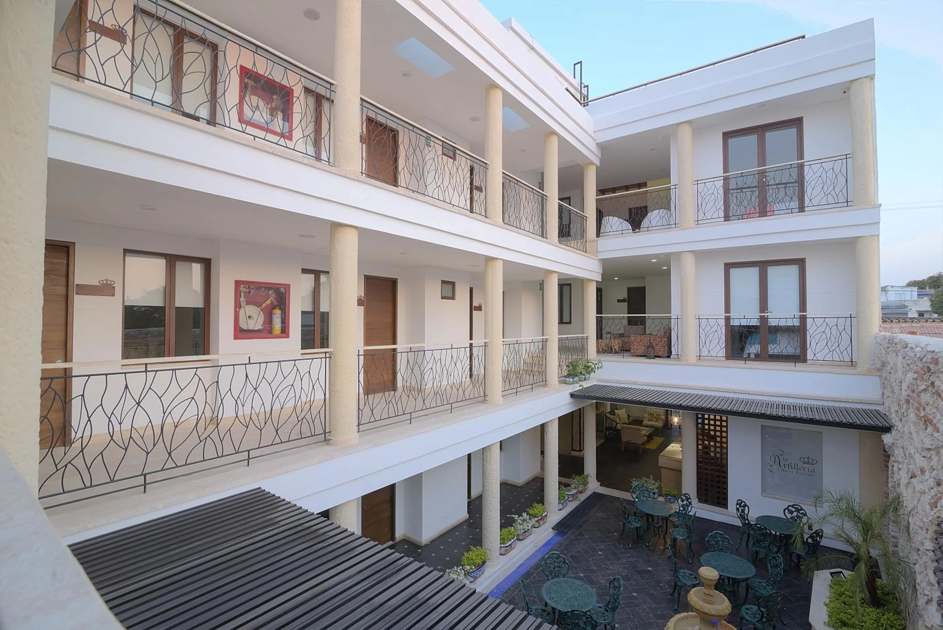 Solarium in Hotel Boutique La Artilleria