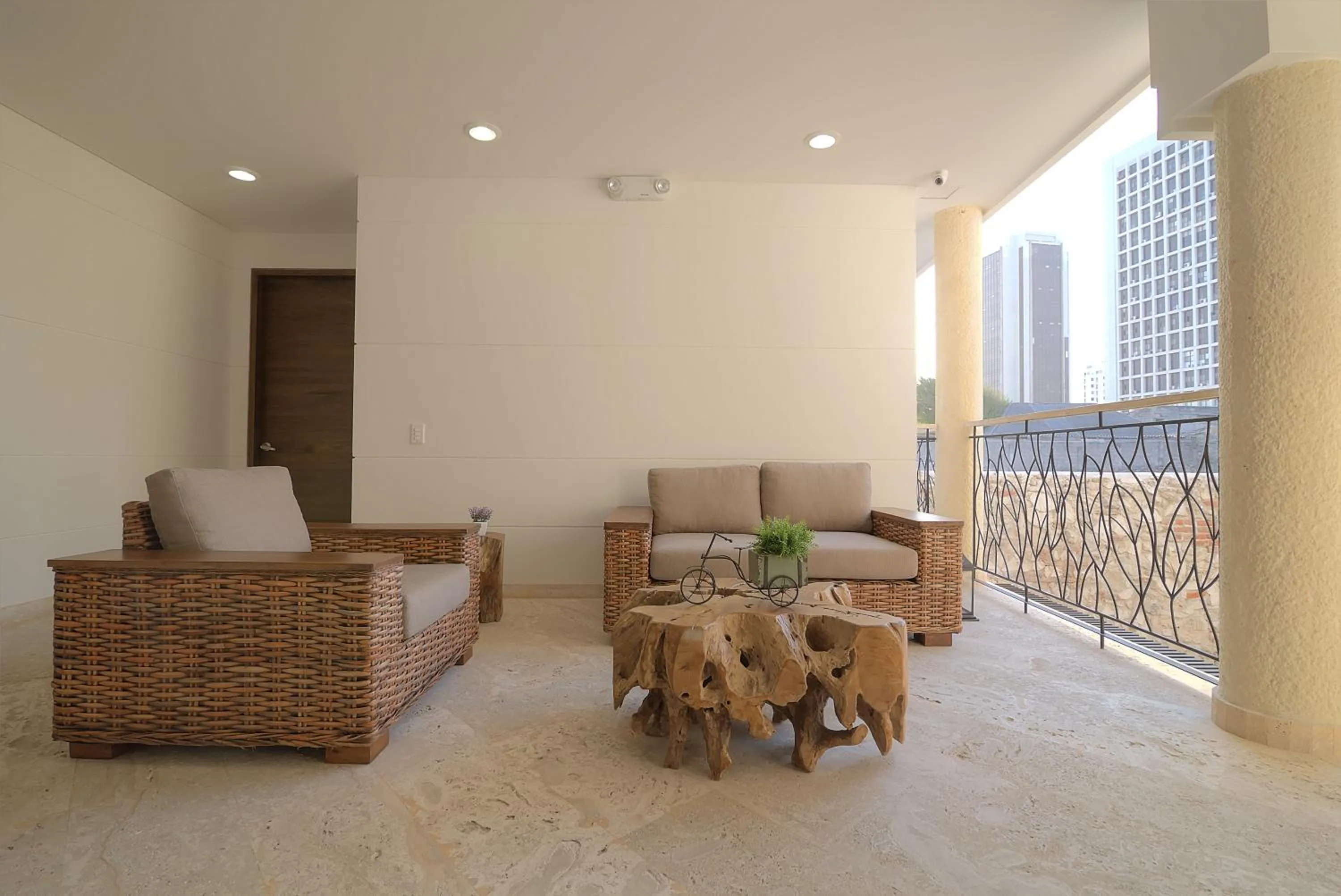 Living room in Hotel Boutique La Artilleria