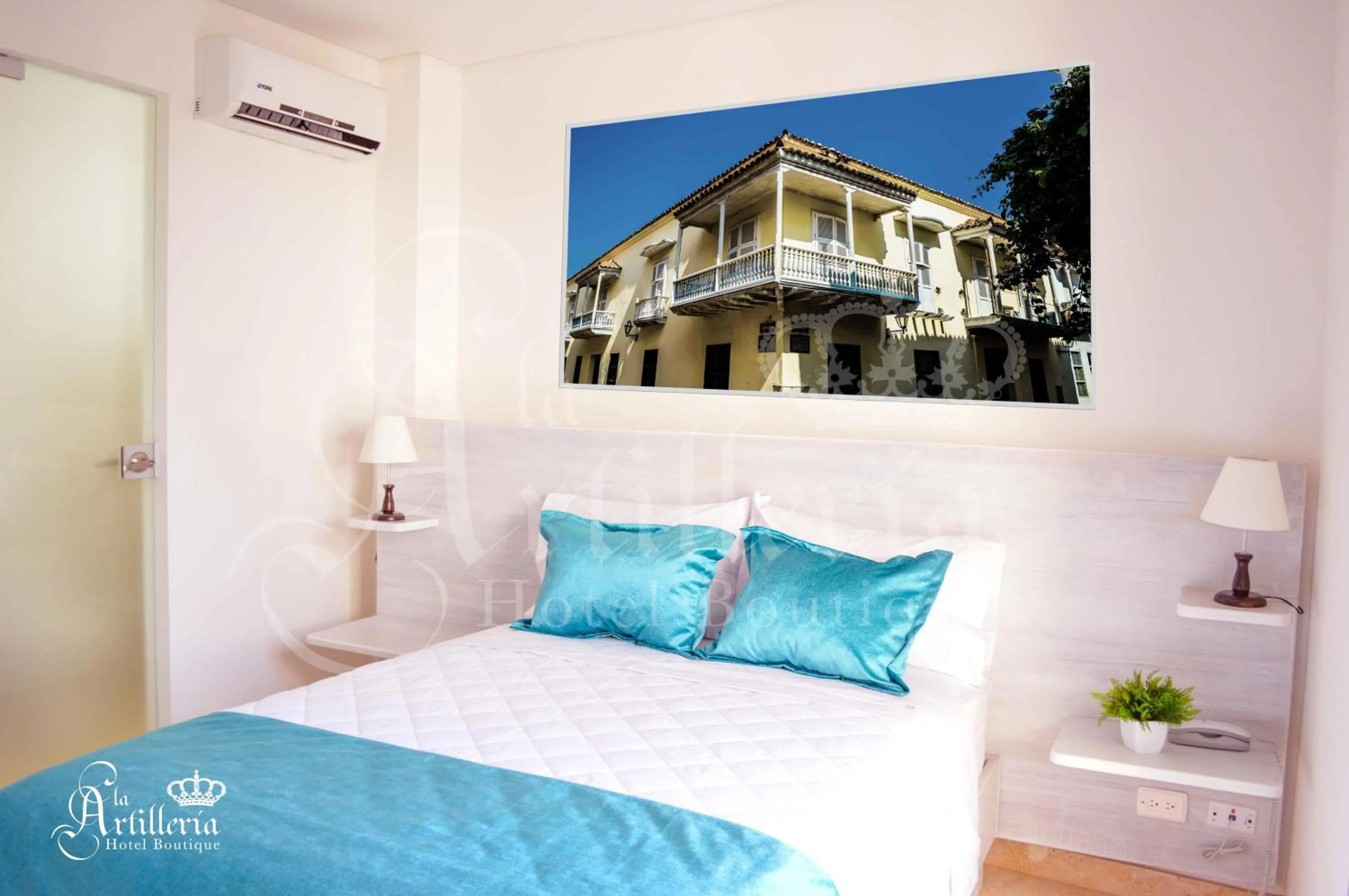 Bedroom, Bed in Hotel Boutique La Artilleria