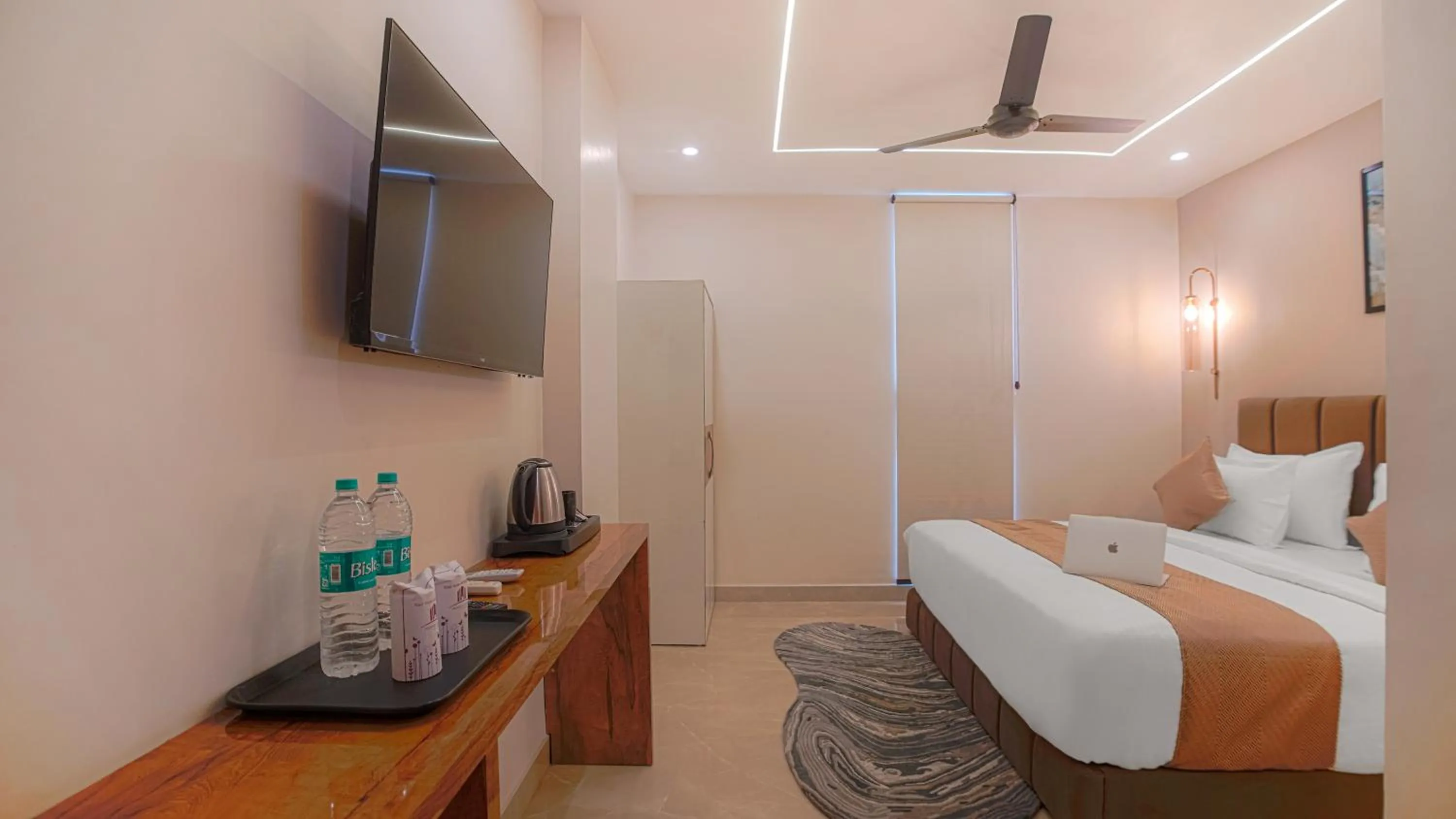Bedroom, Bed in Perfectstayz Premium Varanasi