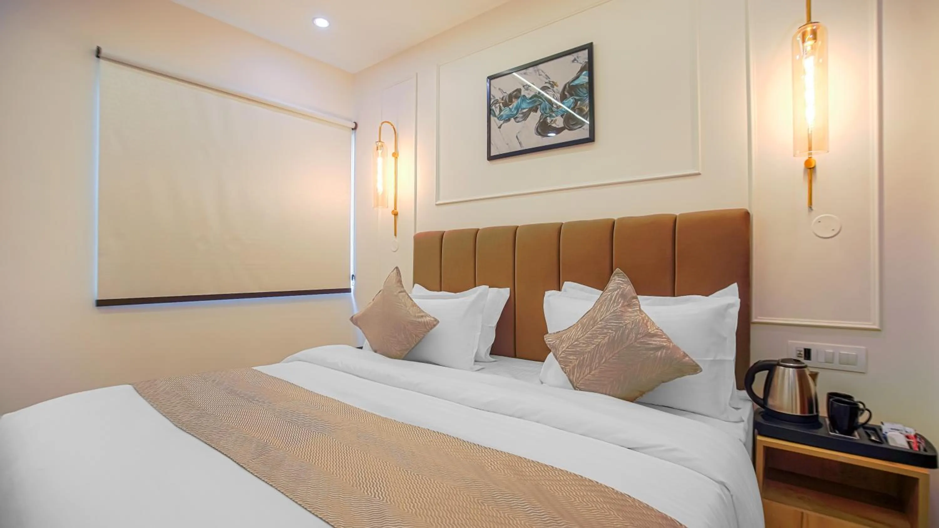 Bedroom, Bed in Perfectstayz Premium Varanasi