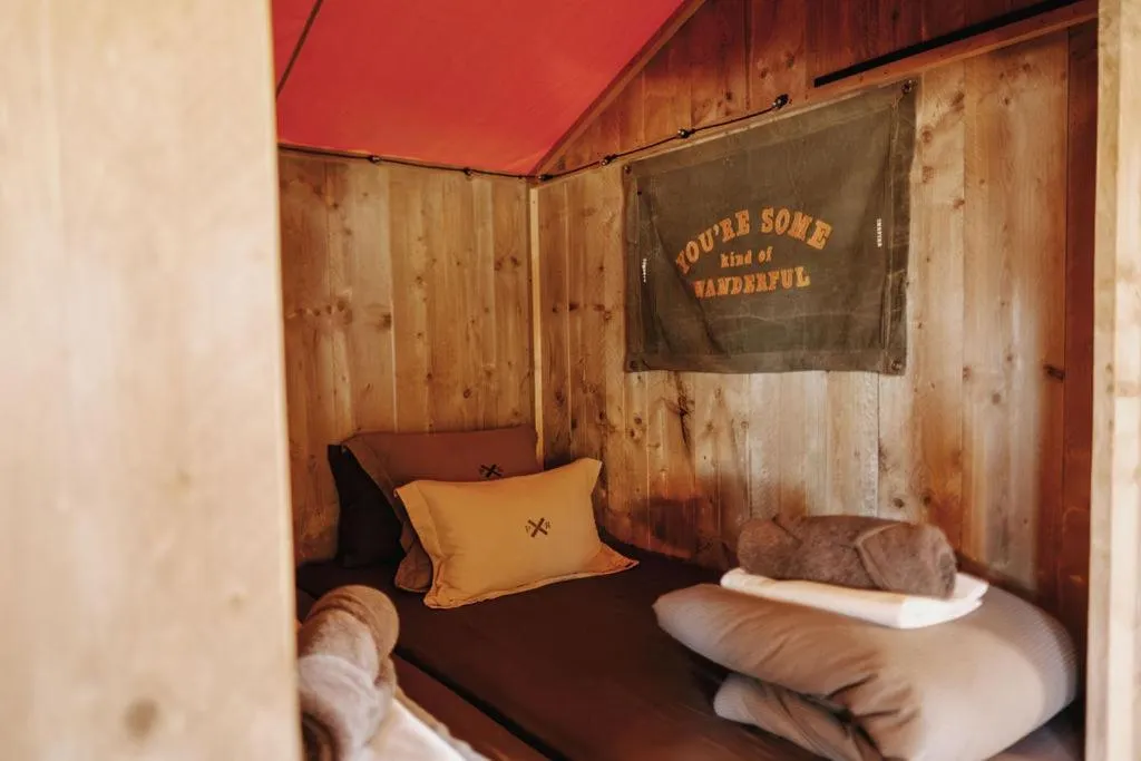 Bed in Port Fairy Holiday Park