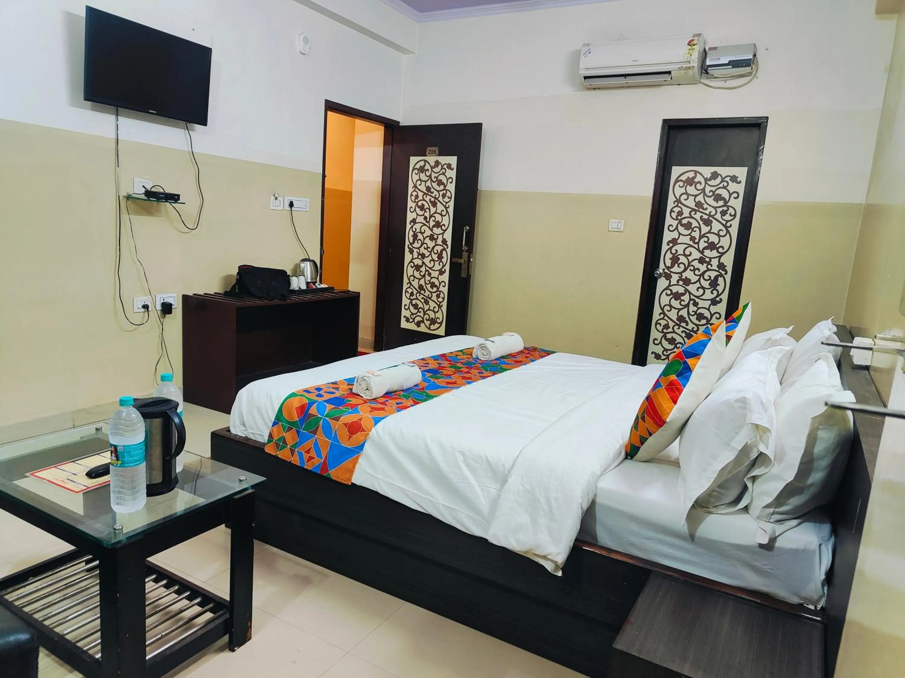 Bed in Hotel Comfort Inn