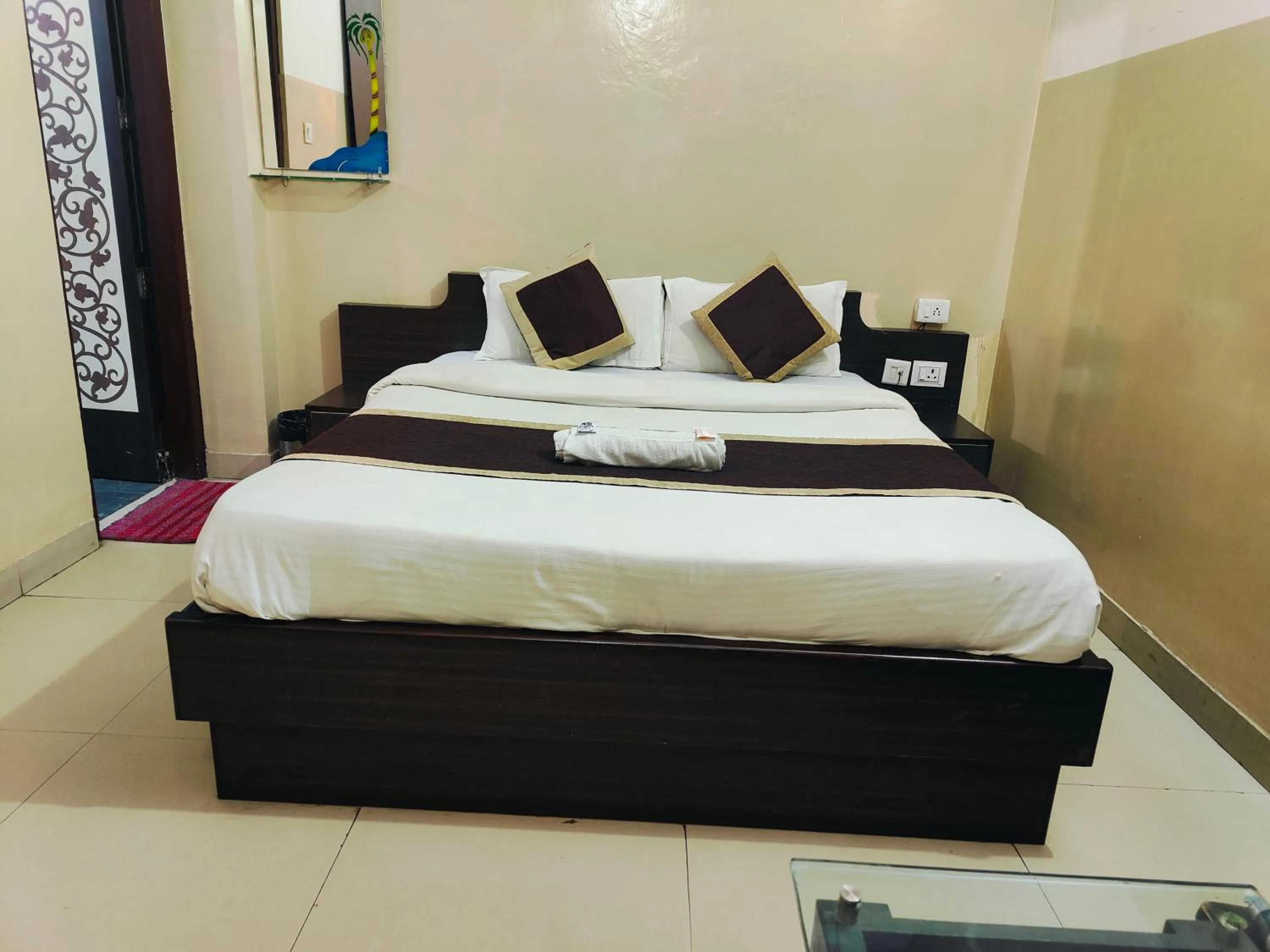 Bed in Hotel Comfort Inn