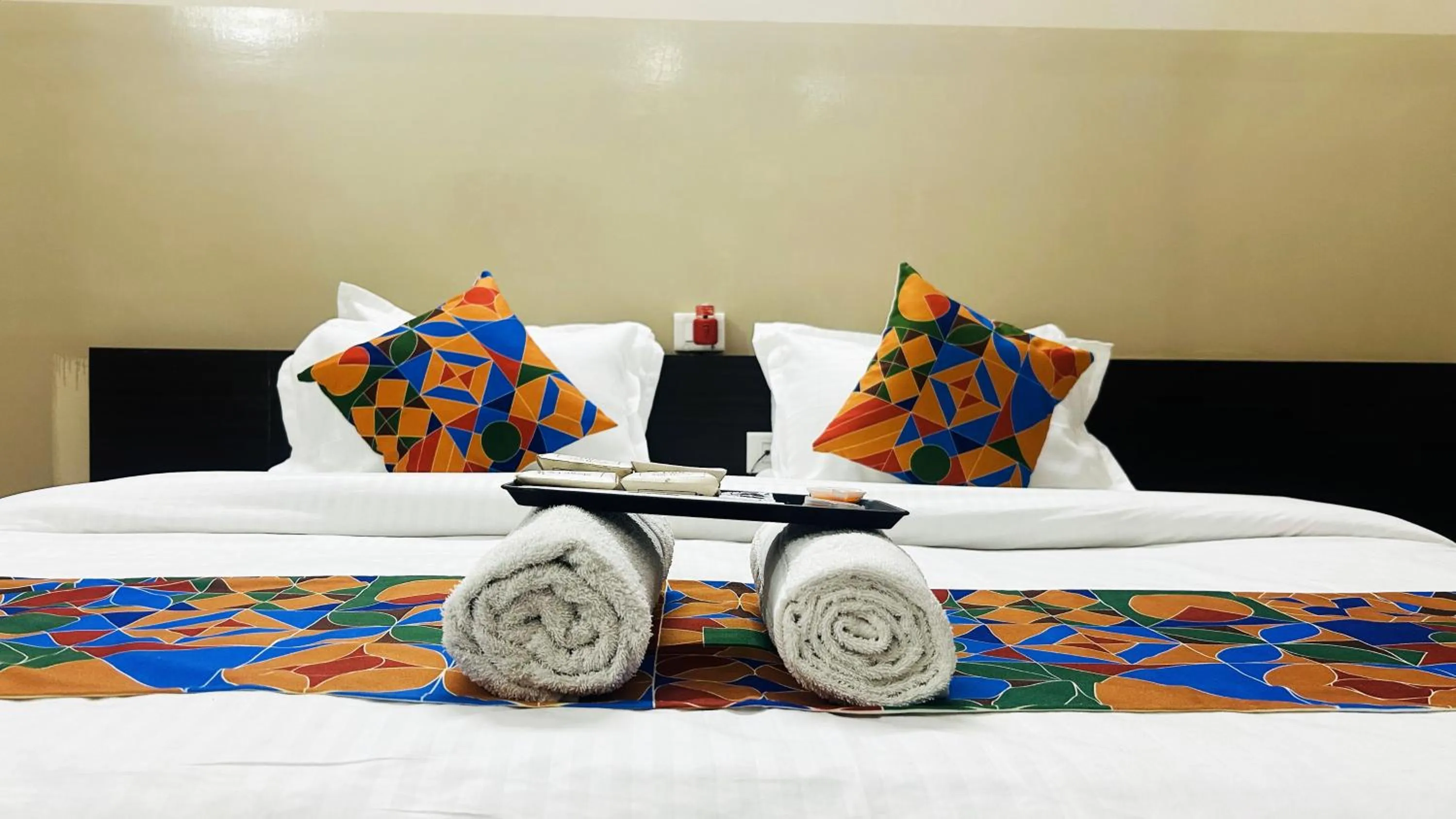 Bed in Hotel Comfort Inn