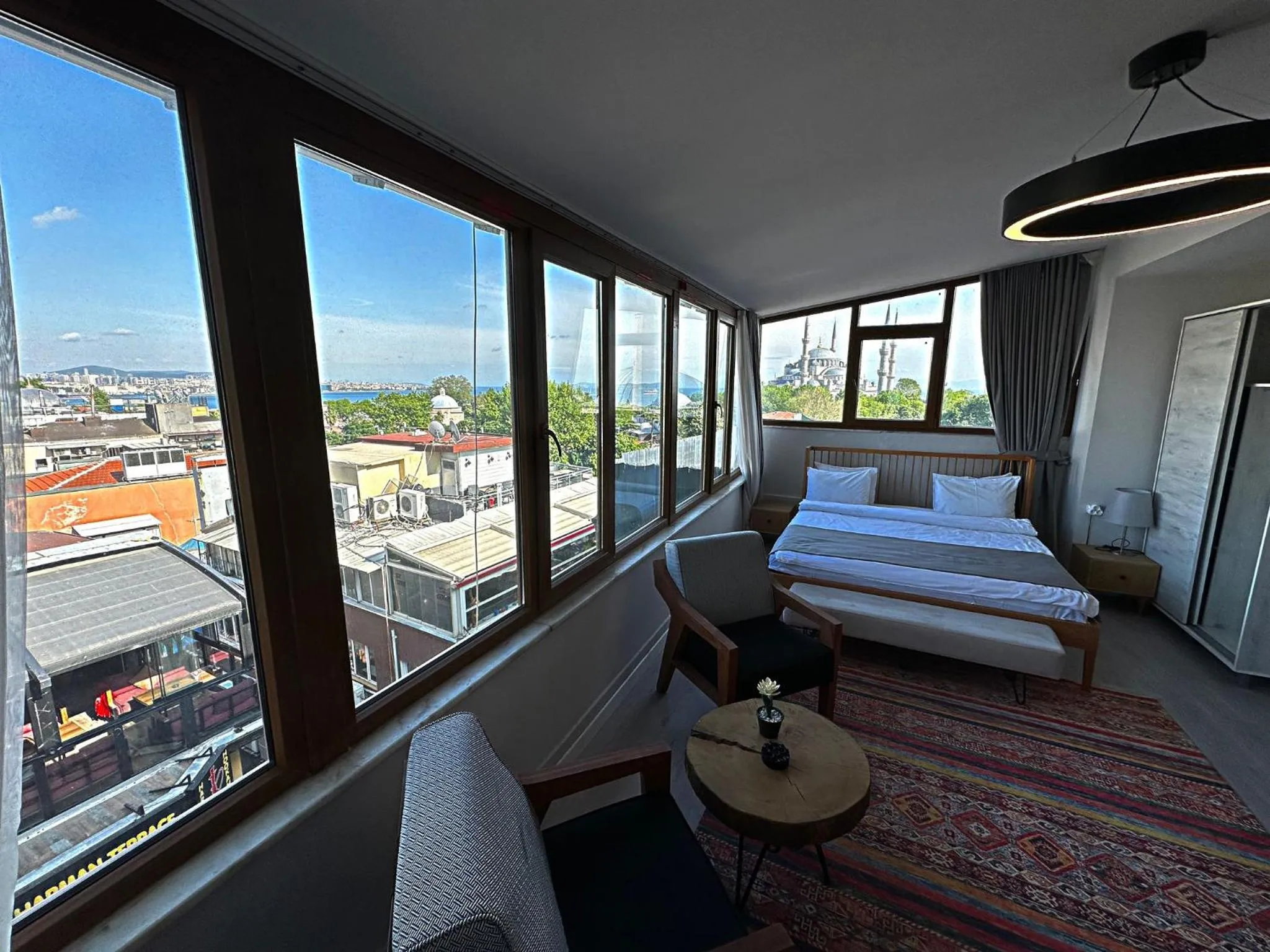 View (from property/room), Bed in Million Old City Apartment