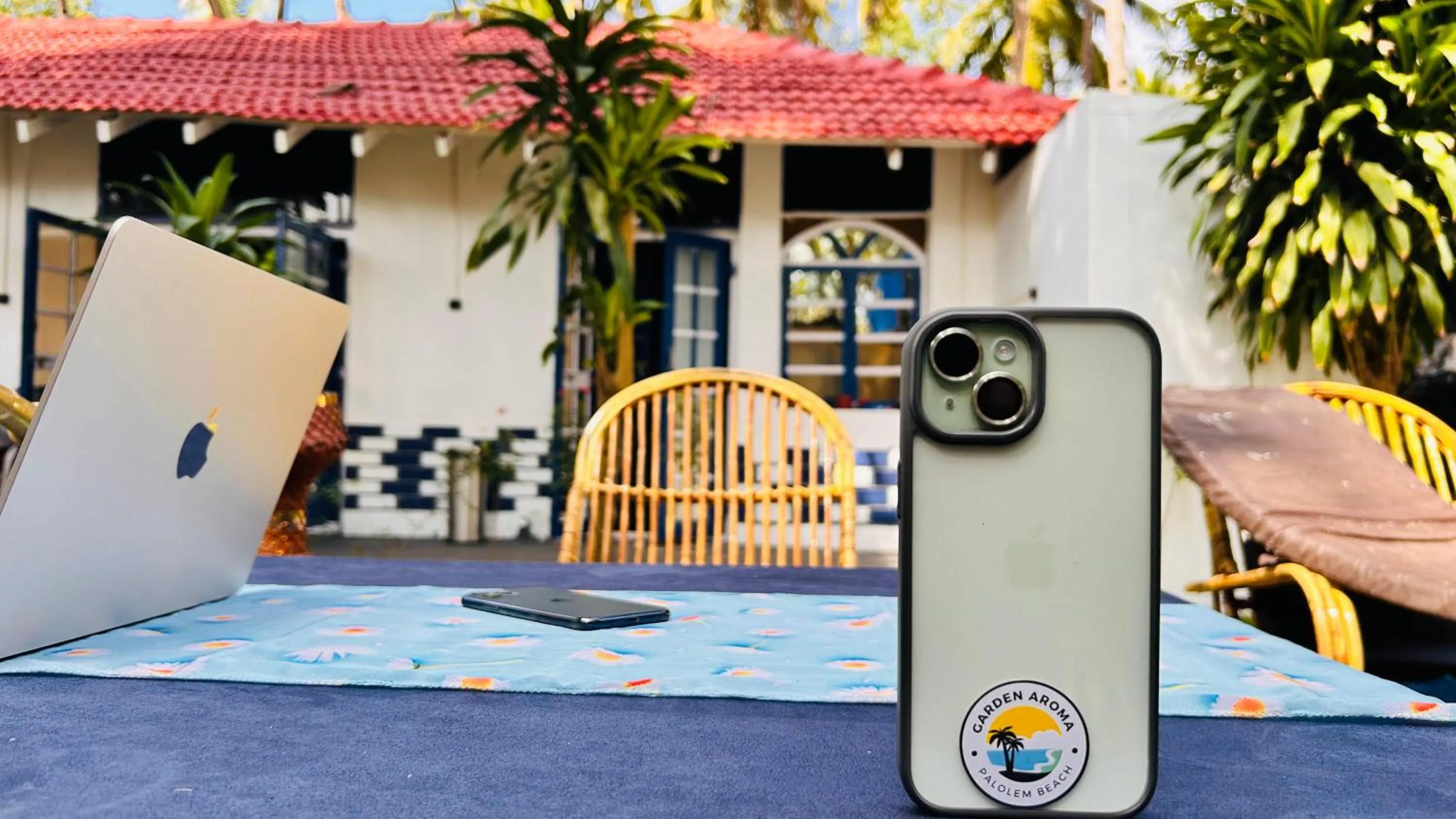 Restaurant/places to eat in Garden Aroma Palolem, Beachside Hostel & Cafe Bar