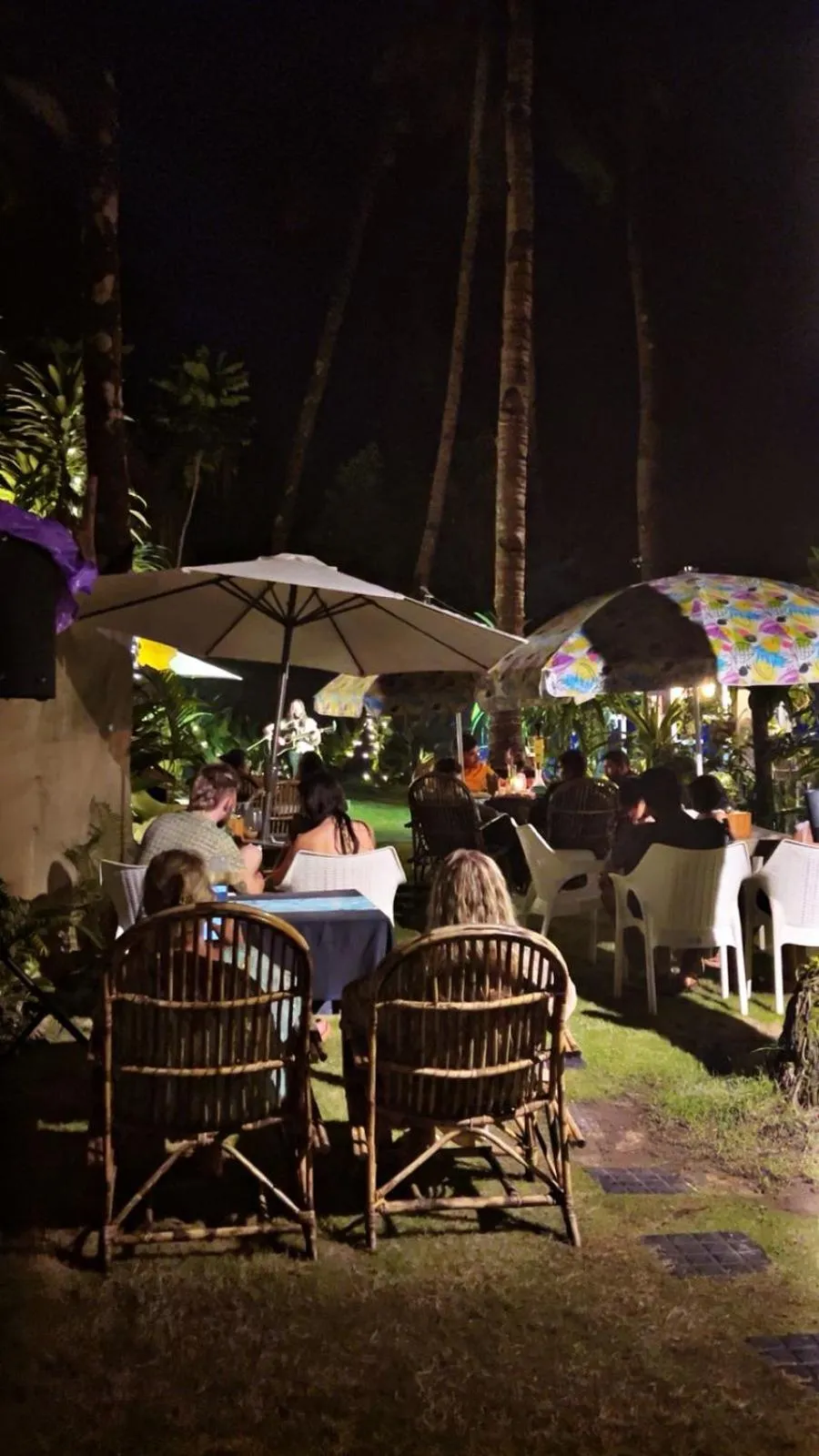 Food in Garden Aroma Palolem, Beachside Hostel & Cafe Bar