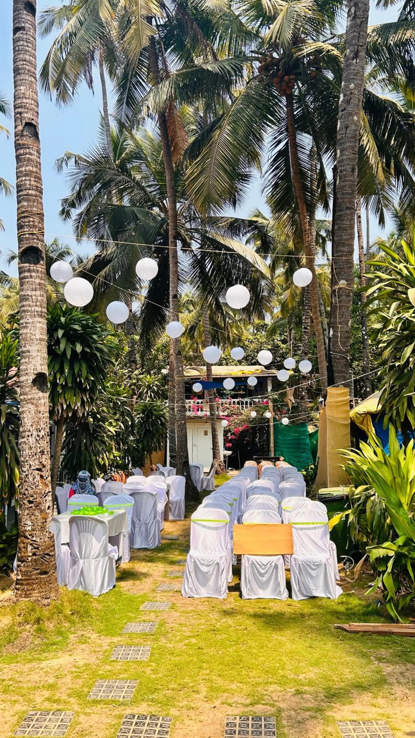 Garden in Garden Aroma Palolem, Beachside Hostel & Cafe Bar