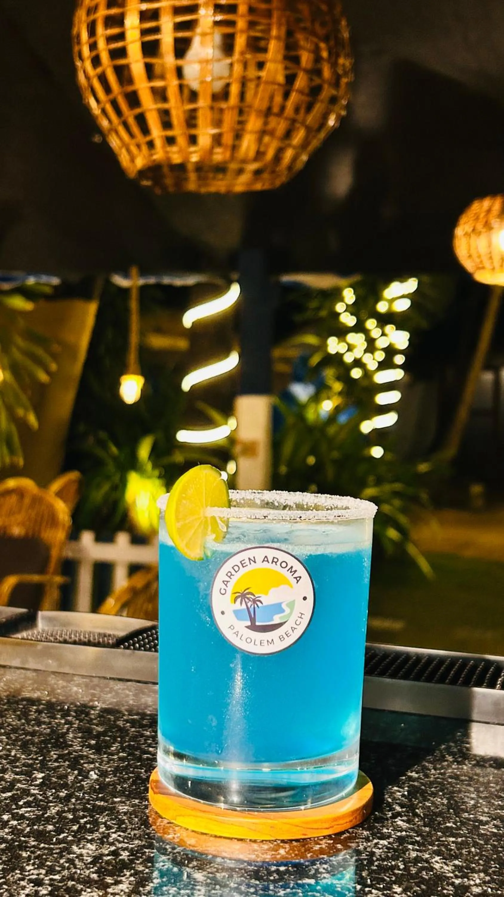 Food and drinks in Garden Aroma Palolem, Beachside Hostel & Cafe Bar