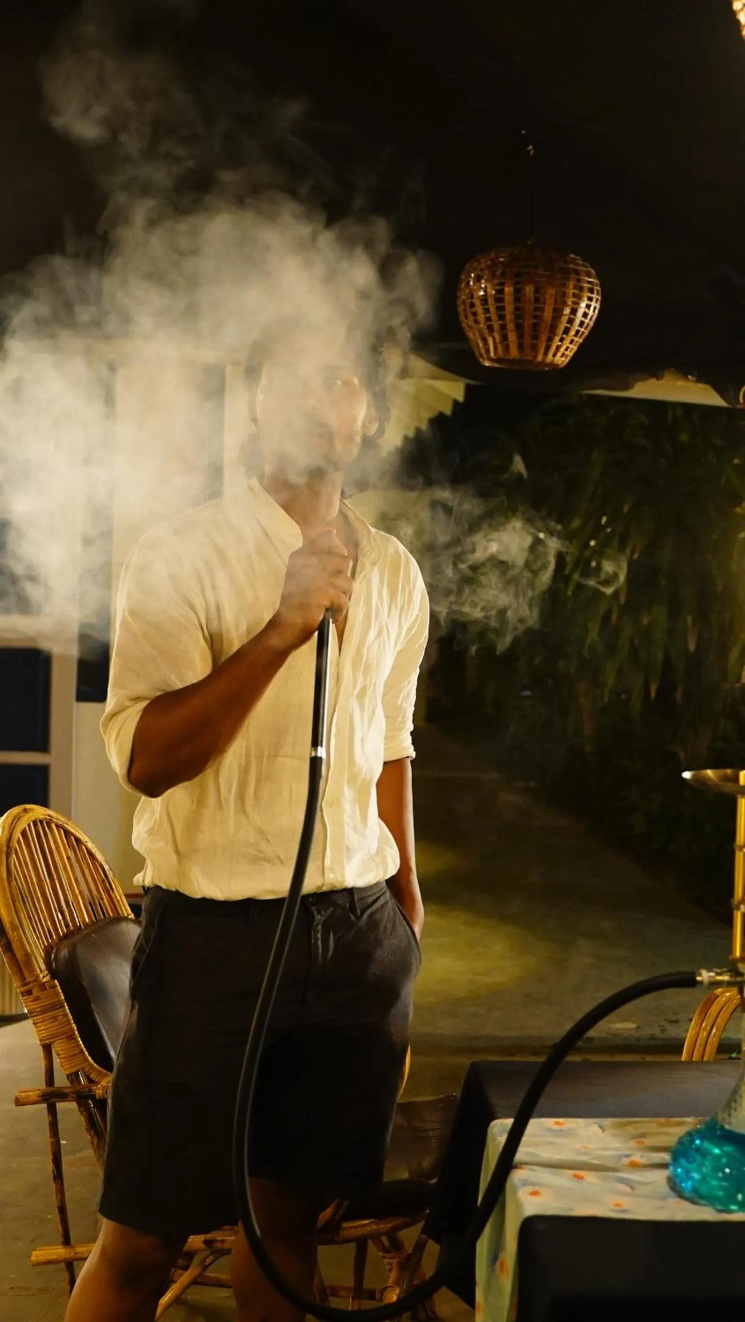 Lounge or bar in Garden Aroma Palolem, Beachside Hostel & Cafe Bar