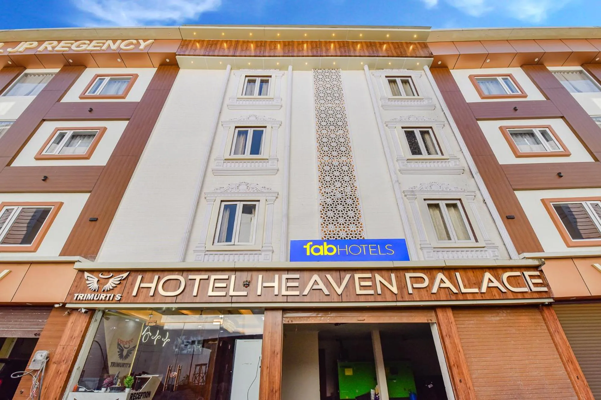 Property building in FabHotel Heaven Palace