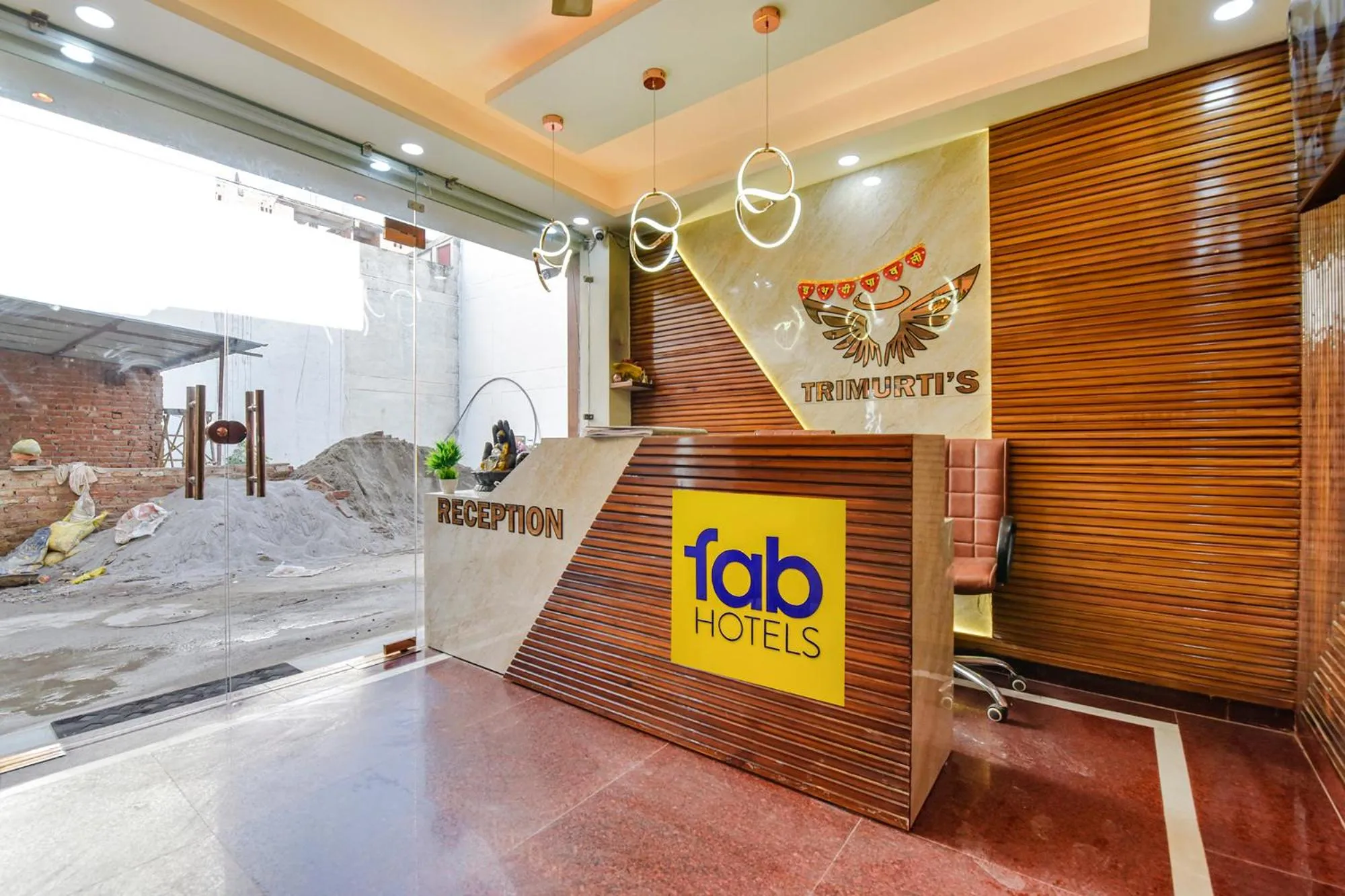 Lobby or reception in FabHotel Heaven Palace