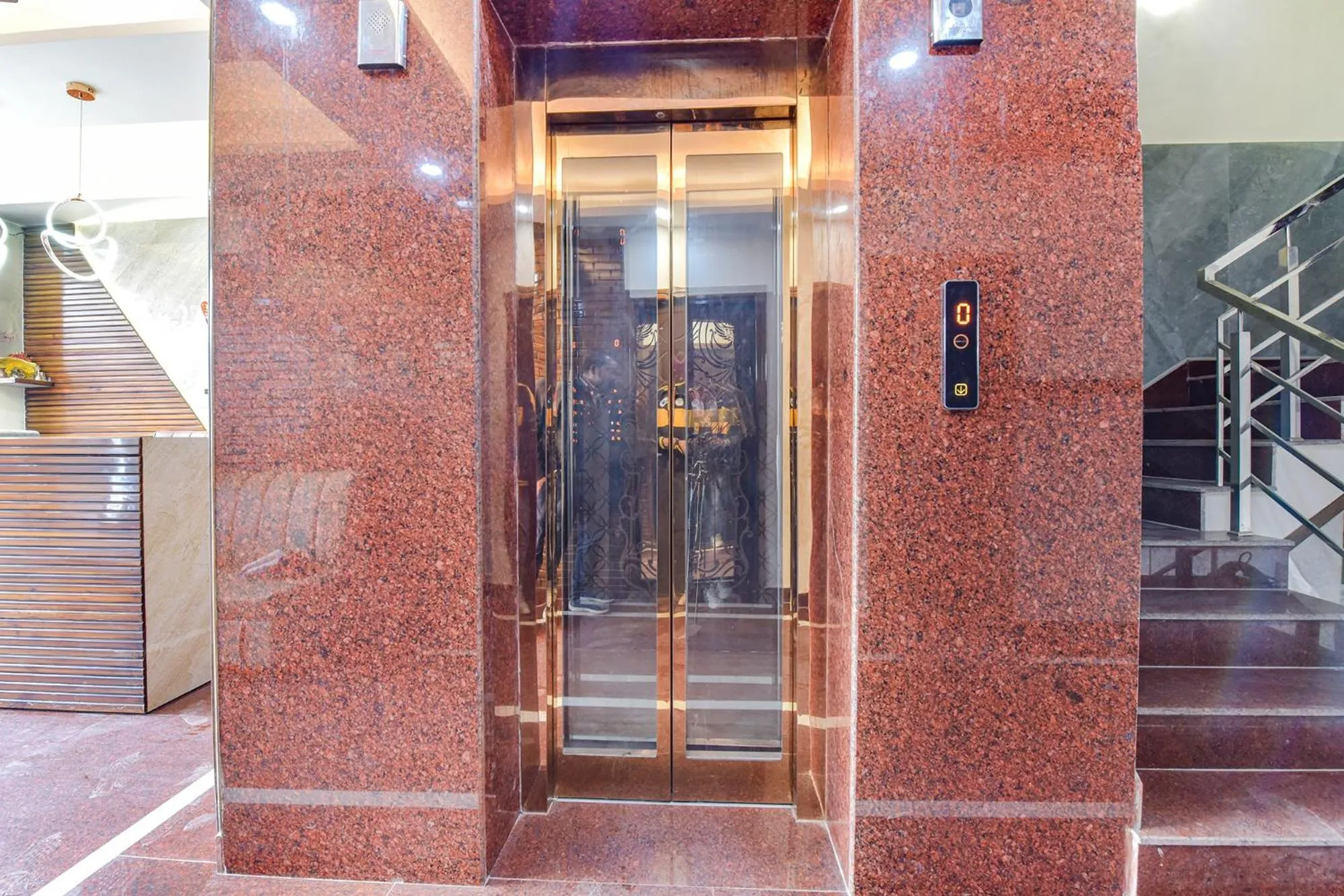 elevator in FabHotel Heaven Palace
