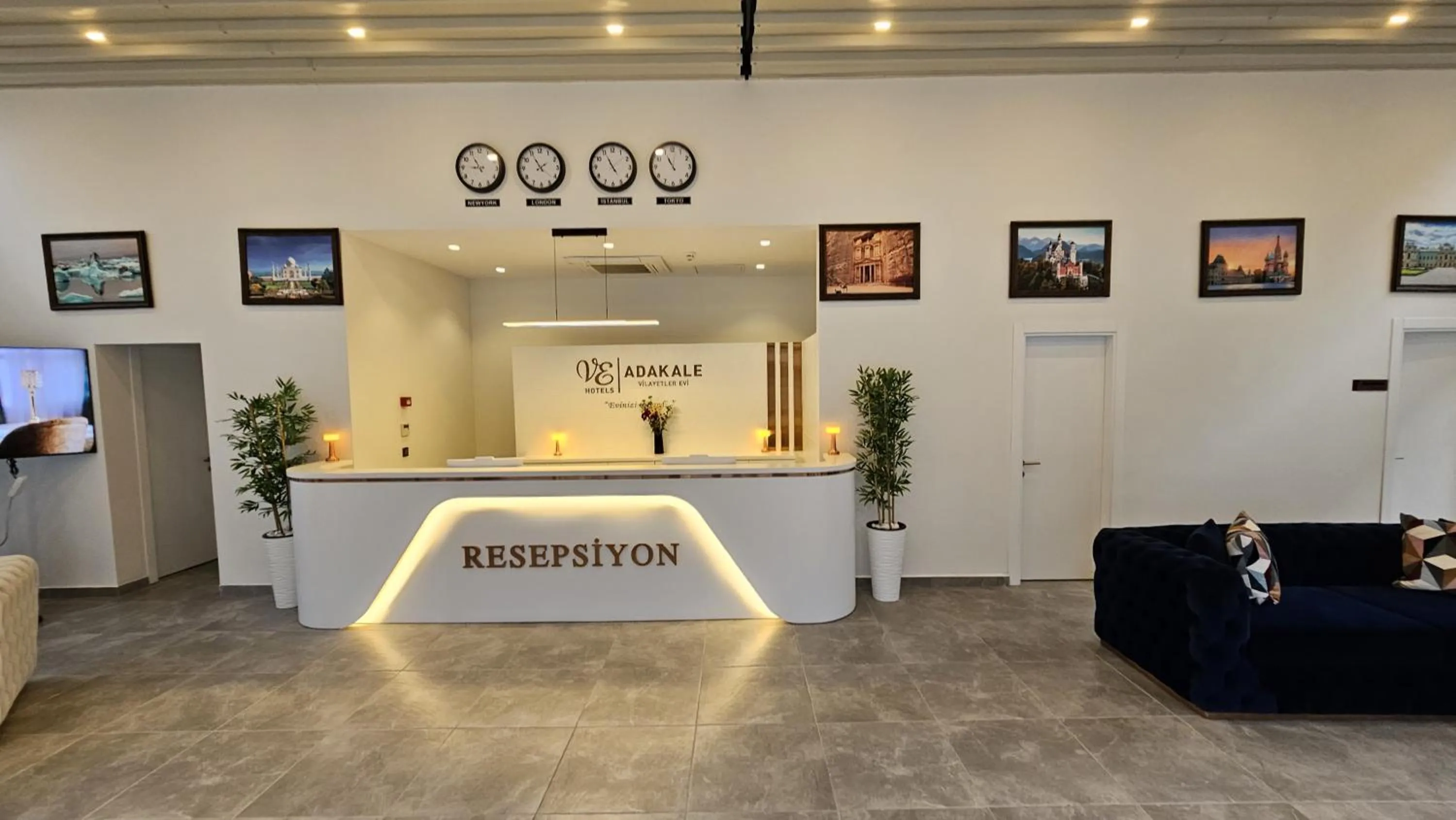 Lobby or reception in VE Hotels Adakale